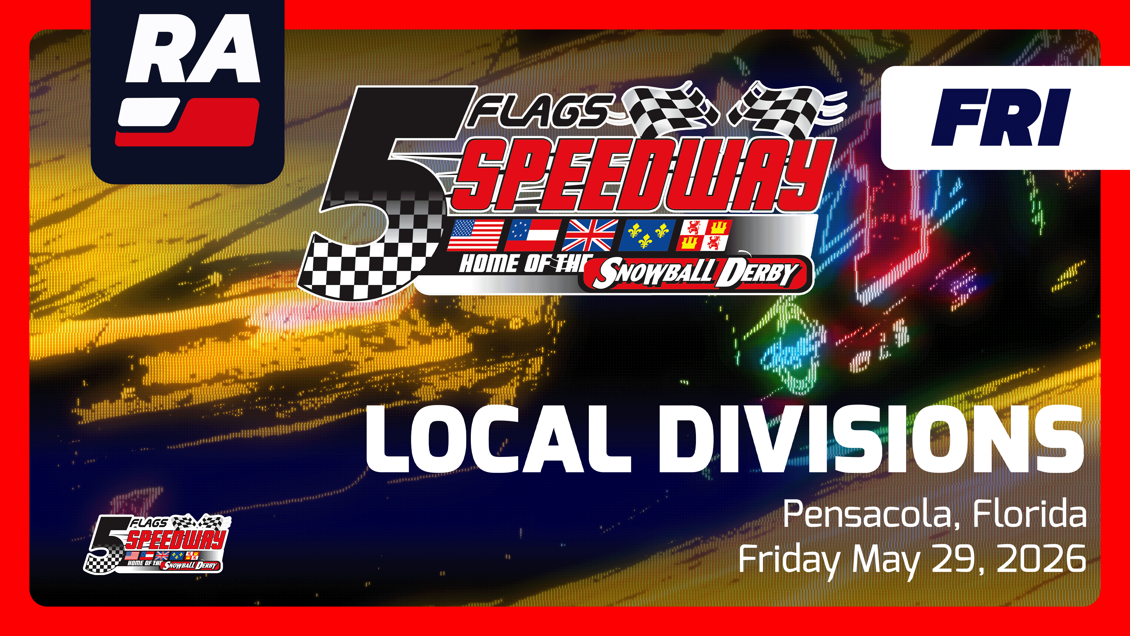 SUB 5.29.26 - Memorial Day Weekend Bash at Five Flags (FL)