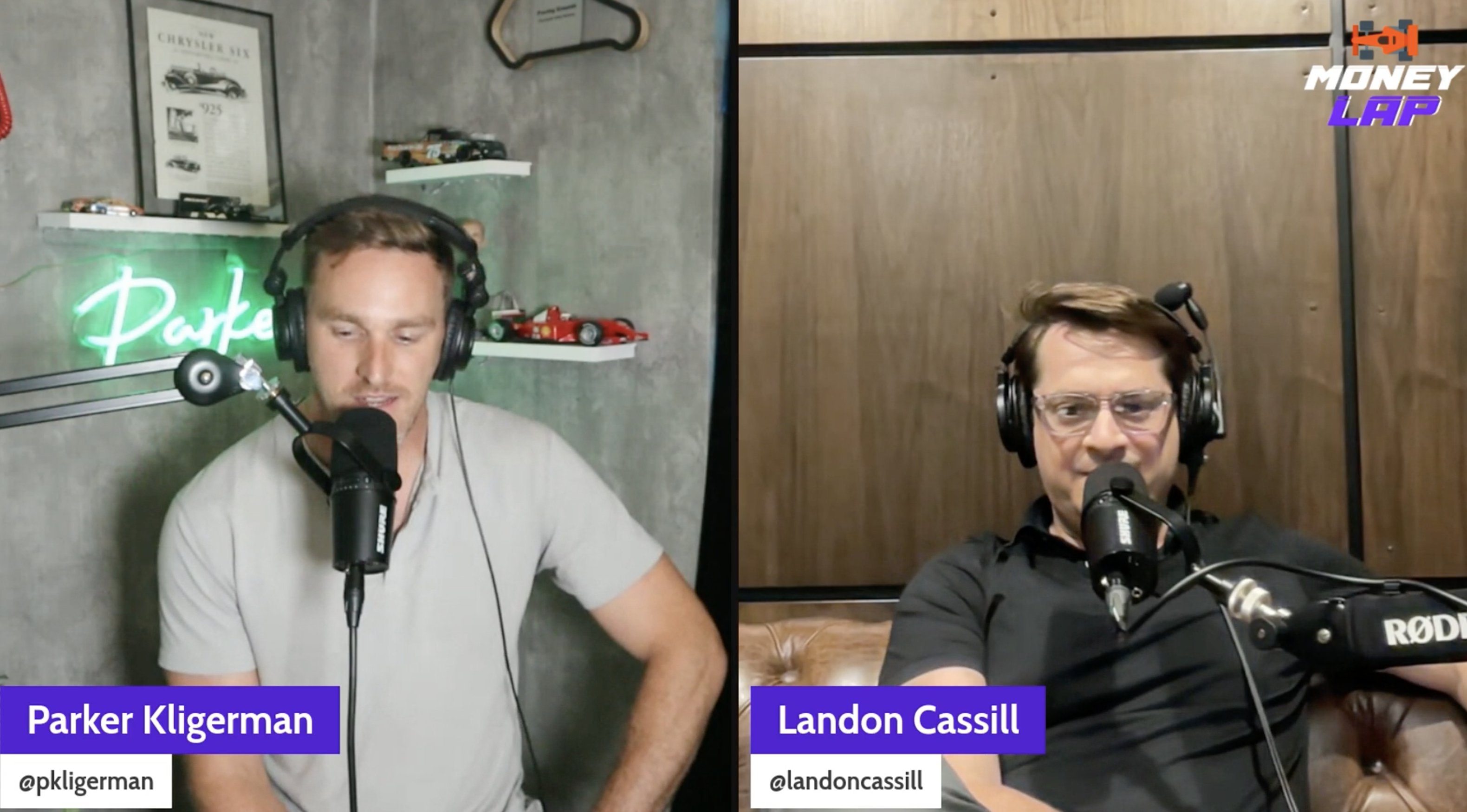 Money Lap Podcast w/ Parker Kligerman & Landon Cassill | Ep. 9
