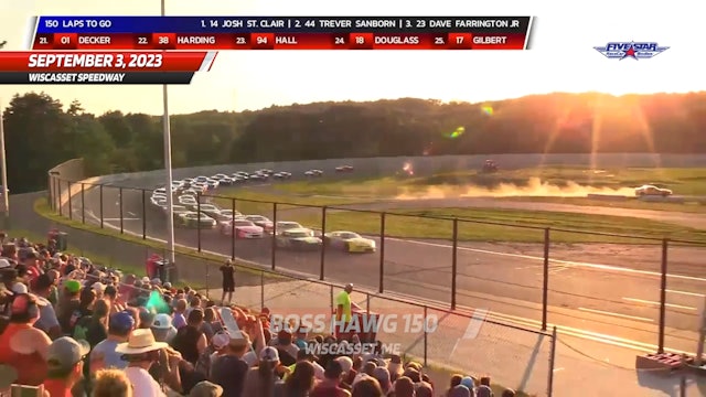 Highlights - Boss Hawg 150 at Wiscasset Speedway - 9.3.23