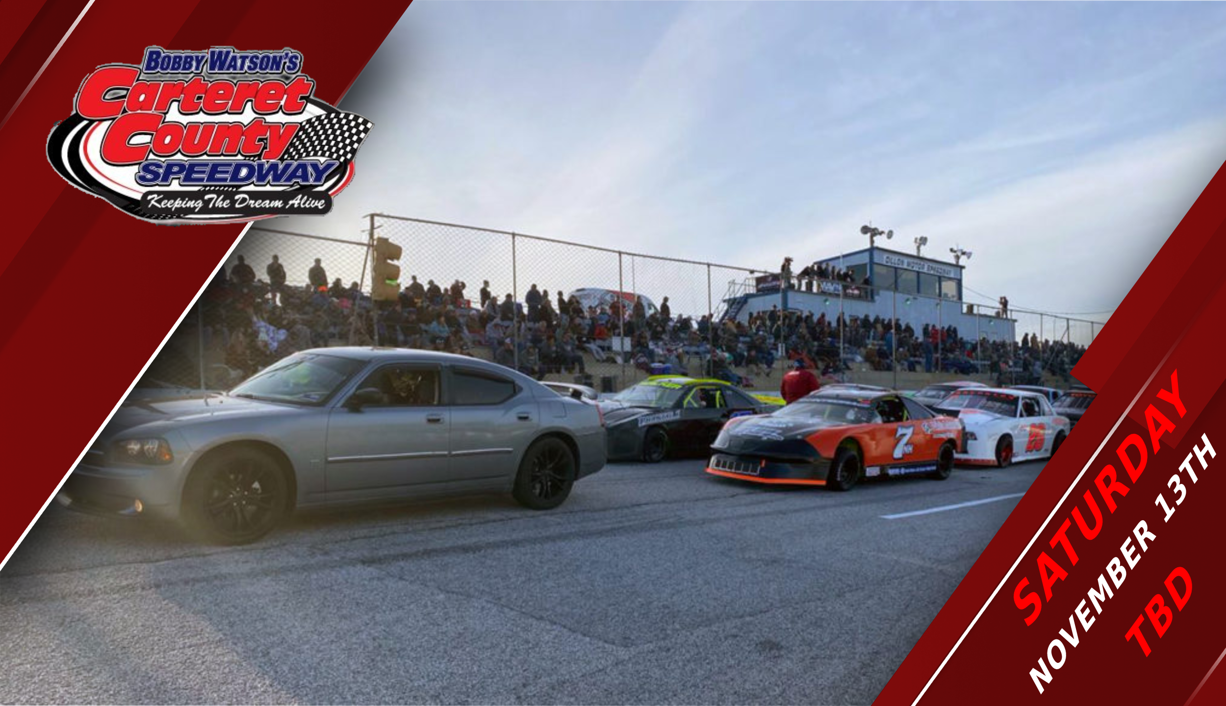 Race Replay - Carolina Mini Stock Nationals at Carteret County - 11.13.21