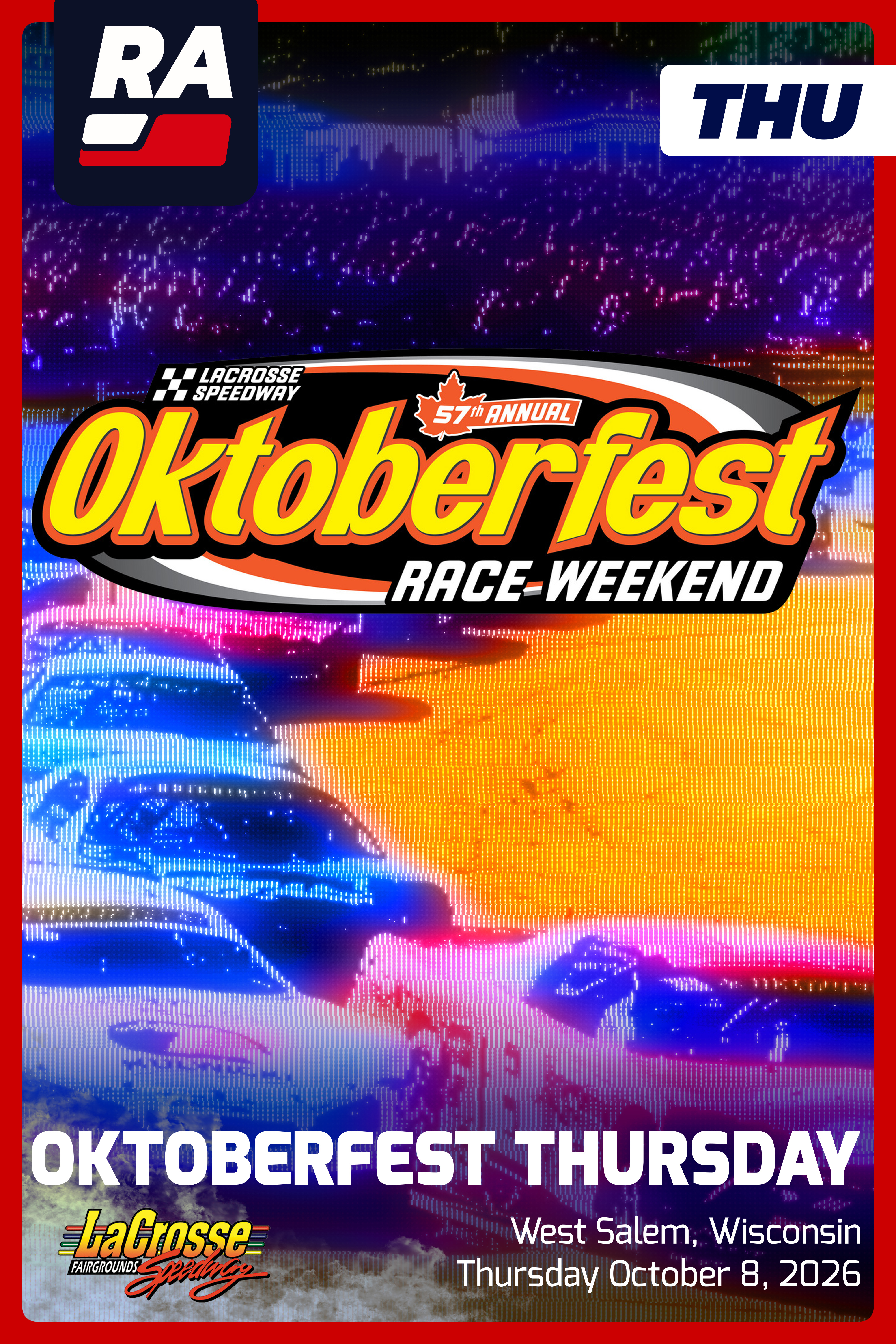 SUB 10.8.26 - Oktoberfest THURSDAY at LaCrosse Fairgrounds (WI)