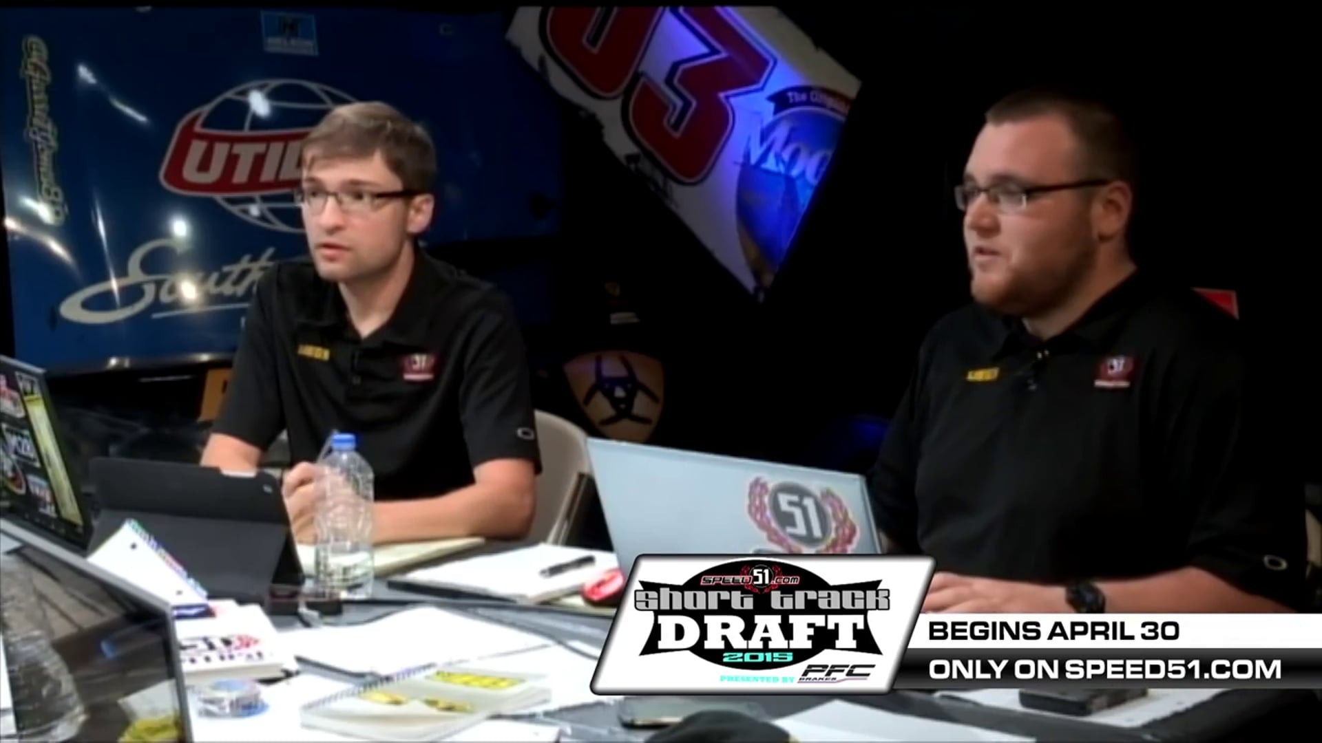 51 Short Track Draft War Room Presented by PFC Brakes Episode 1