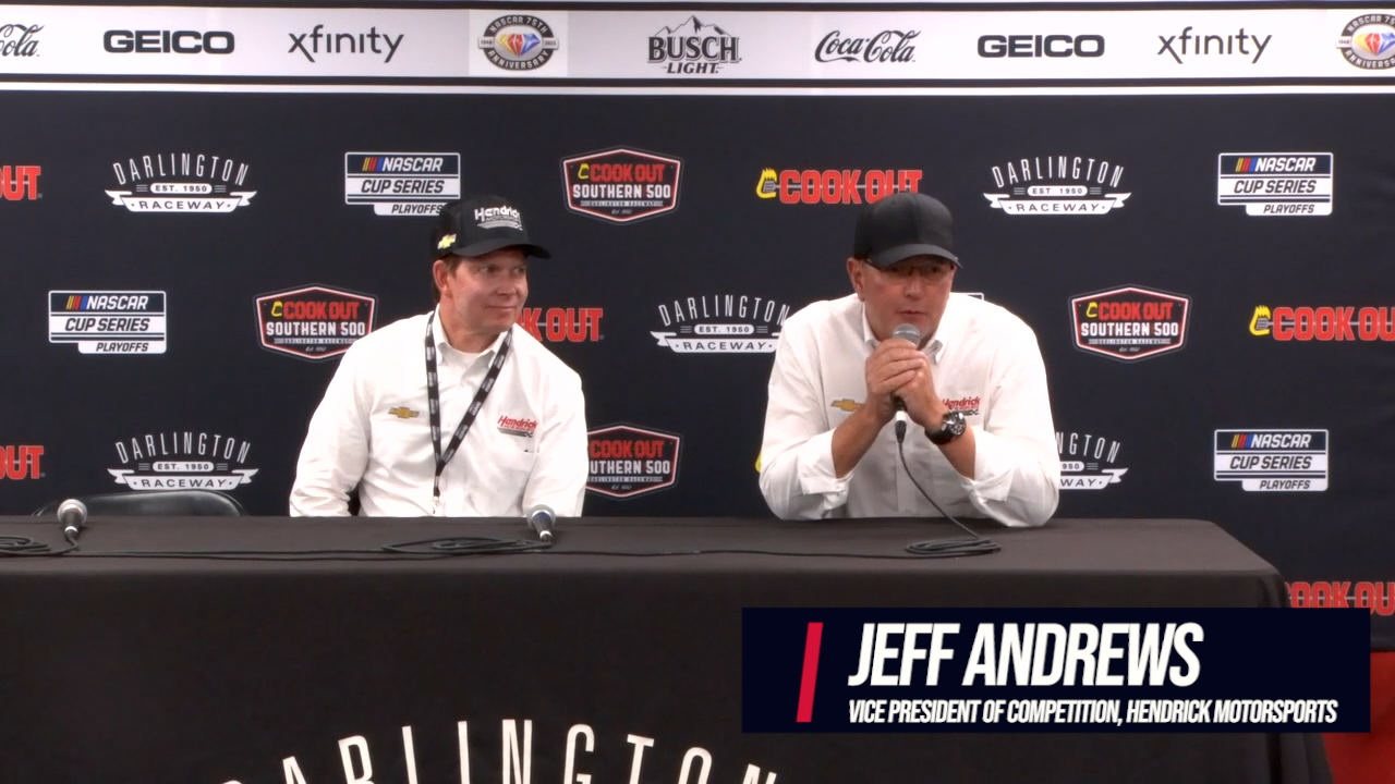 Jeff Andrews-Scott Maxim Darlington Post-Race Press Conference