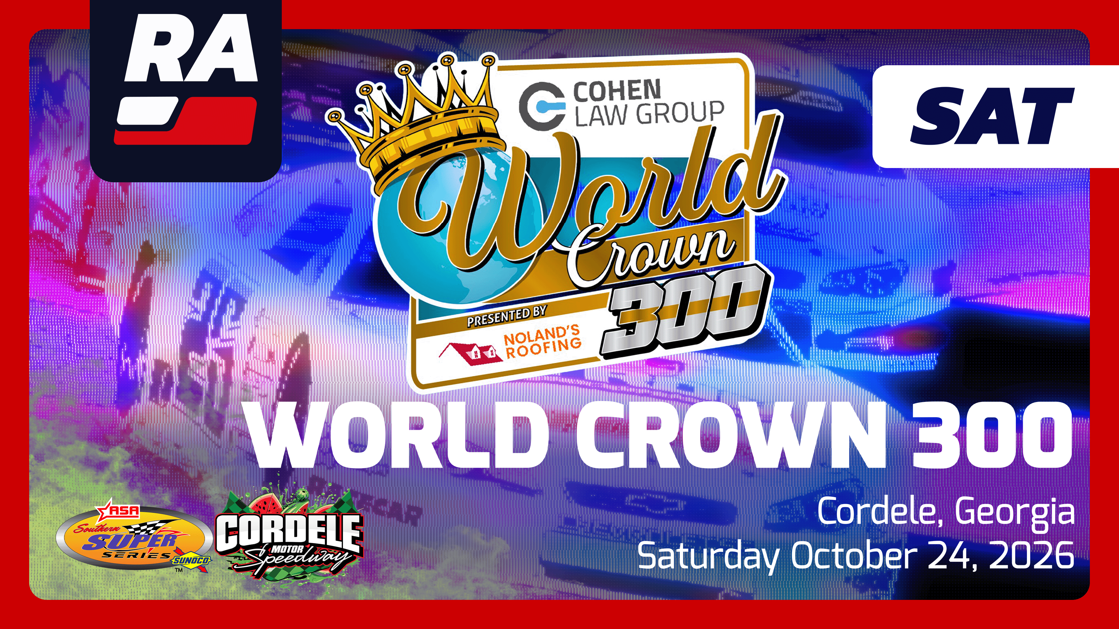 SUB 10.24.26 - ASA Southern Super Series World Crown 300 at Cordele (GA)
