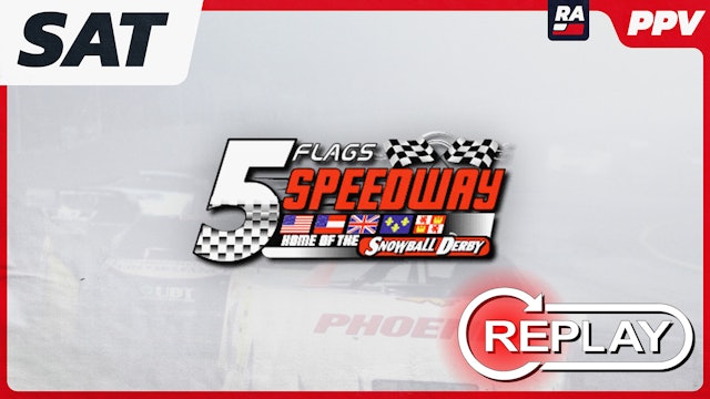 Race Replay: Outlaws at 5 Flags Speedway - 12.10.22