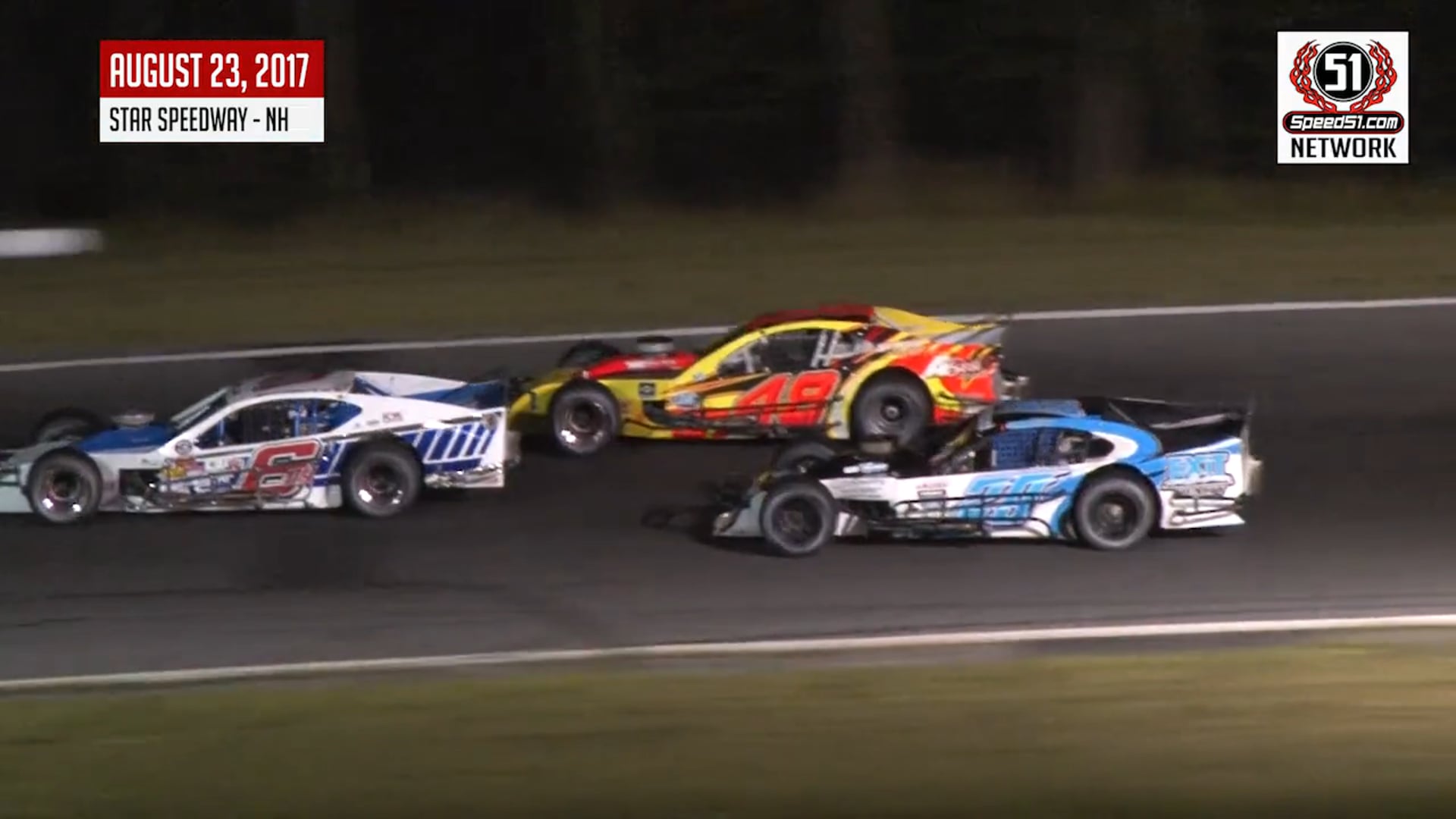 Star - Tri-Track Modifieds - Highlights - August 23, 2017