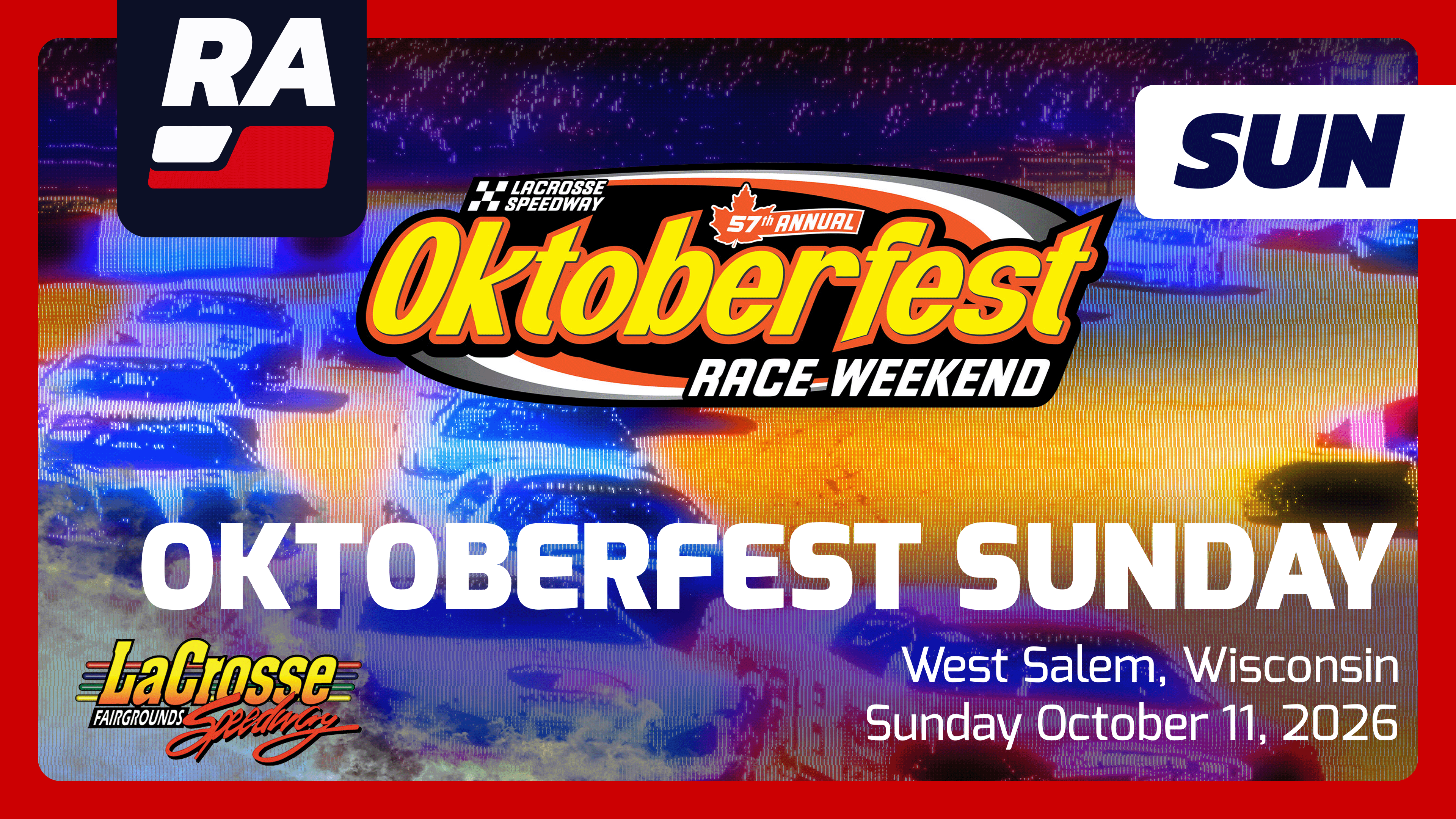 SUB 10.11.26 - Oktoberfest SUNDAY at LaCrosse Fairgrounds (WI)