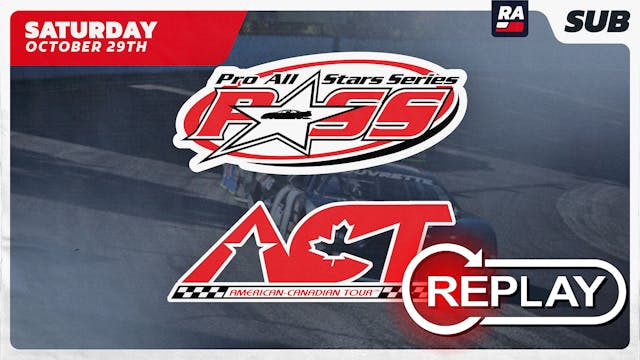 Race Replay: PASS and ACT at New Lond...