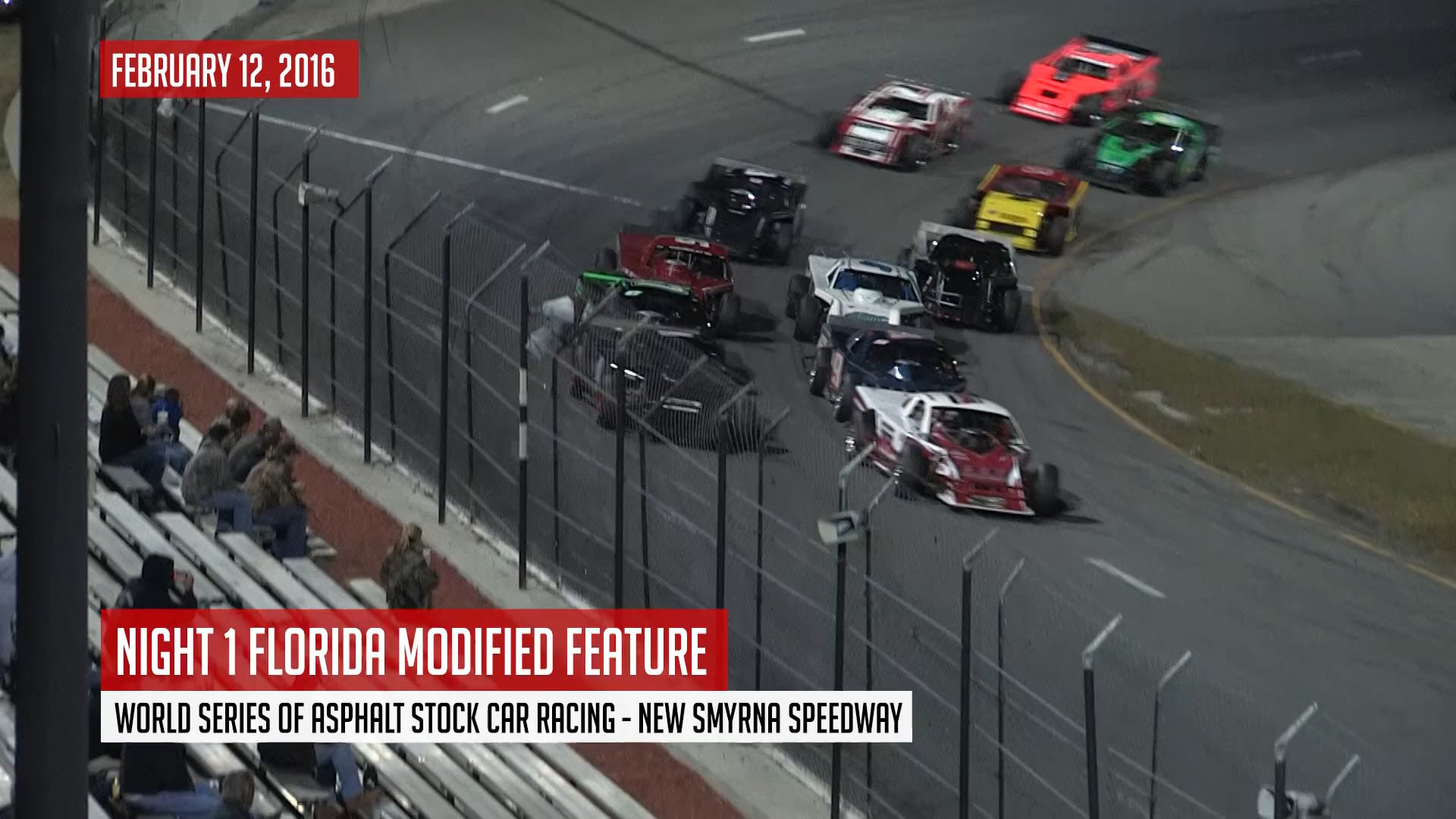 Florida Modifieds at New Smyrna - Highlights - Feb. 12, 2016