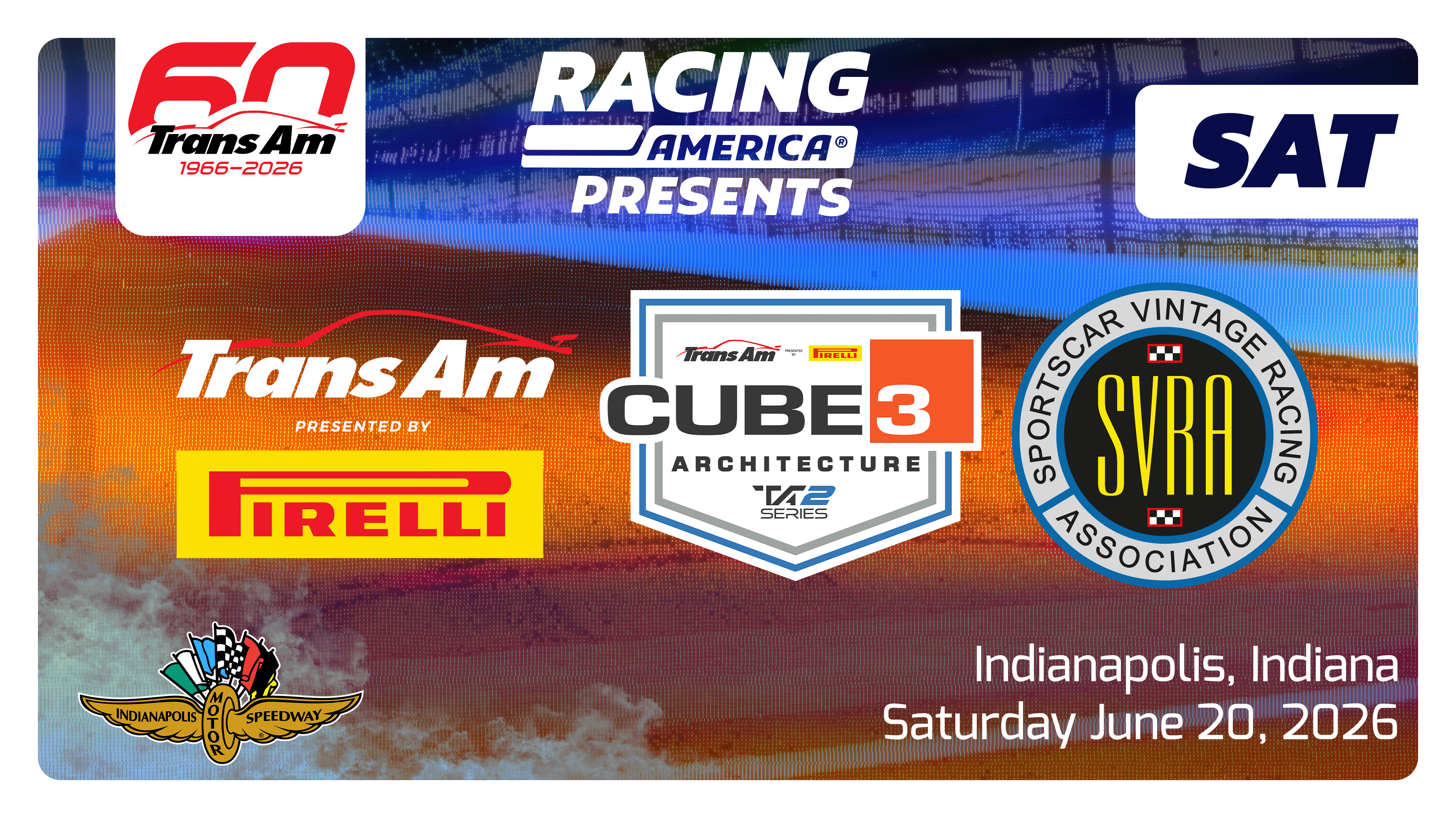 UNLOCKED 6.20.26 8:00 AM ET - TA/TA2 Practice and SVRA Saturday Morning Sprint Races at Indianapolis (IN)
