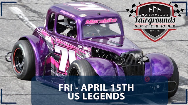 Replay - AFTERNOON SESSION - US Legends Spring Series at Nashville -  4.15.22