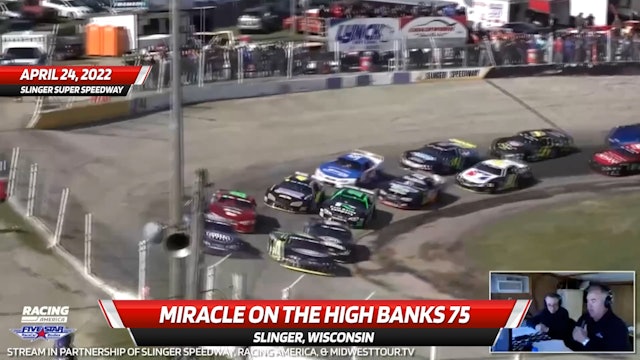 Highlights - Miracle on the High Banks 75 at Slinger Speedway - 4.24.22