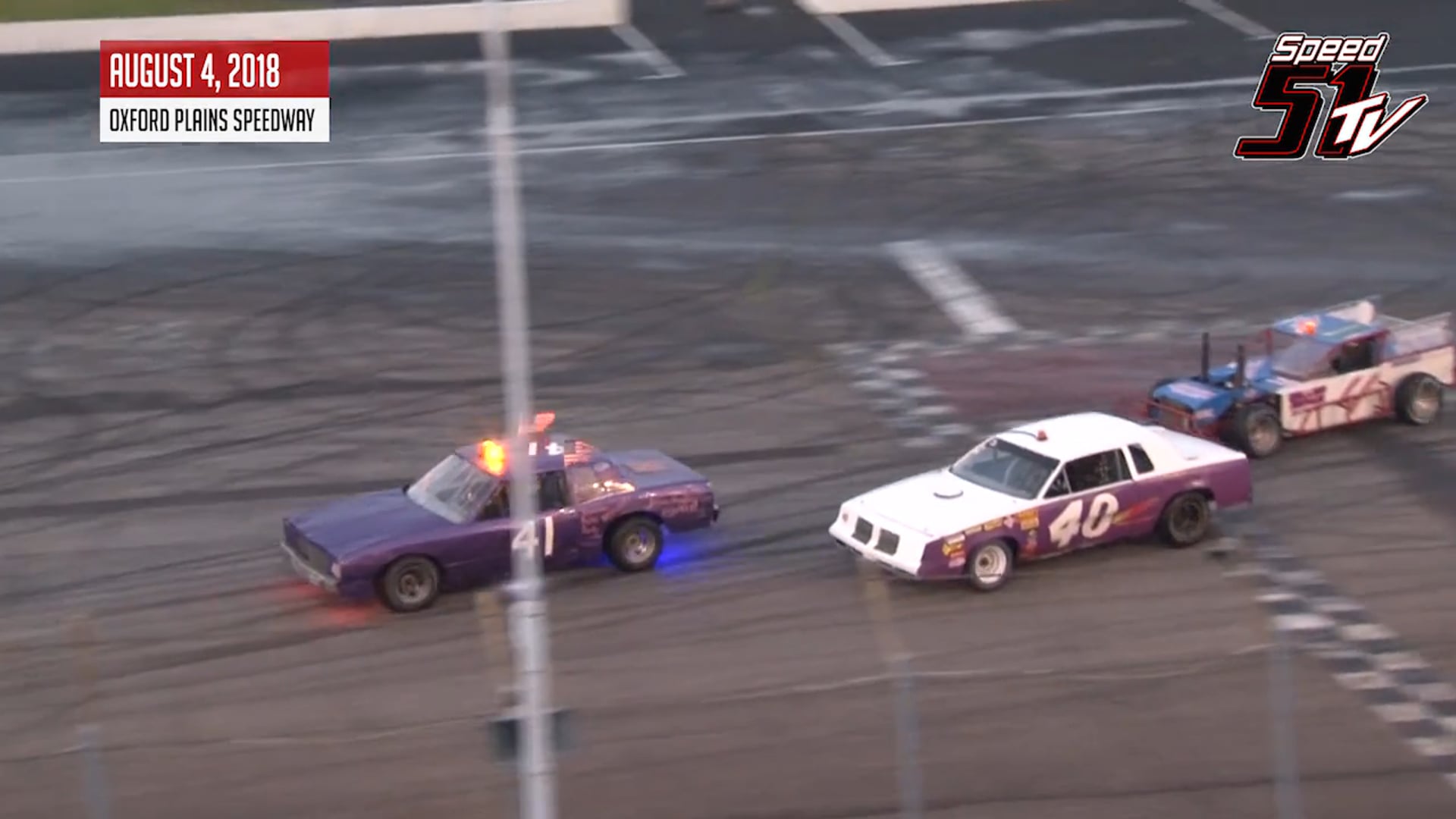 Figure 8's - Oxford Plains Speedway - Highlights