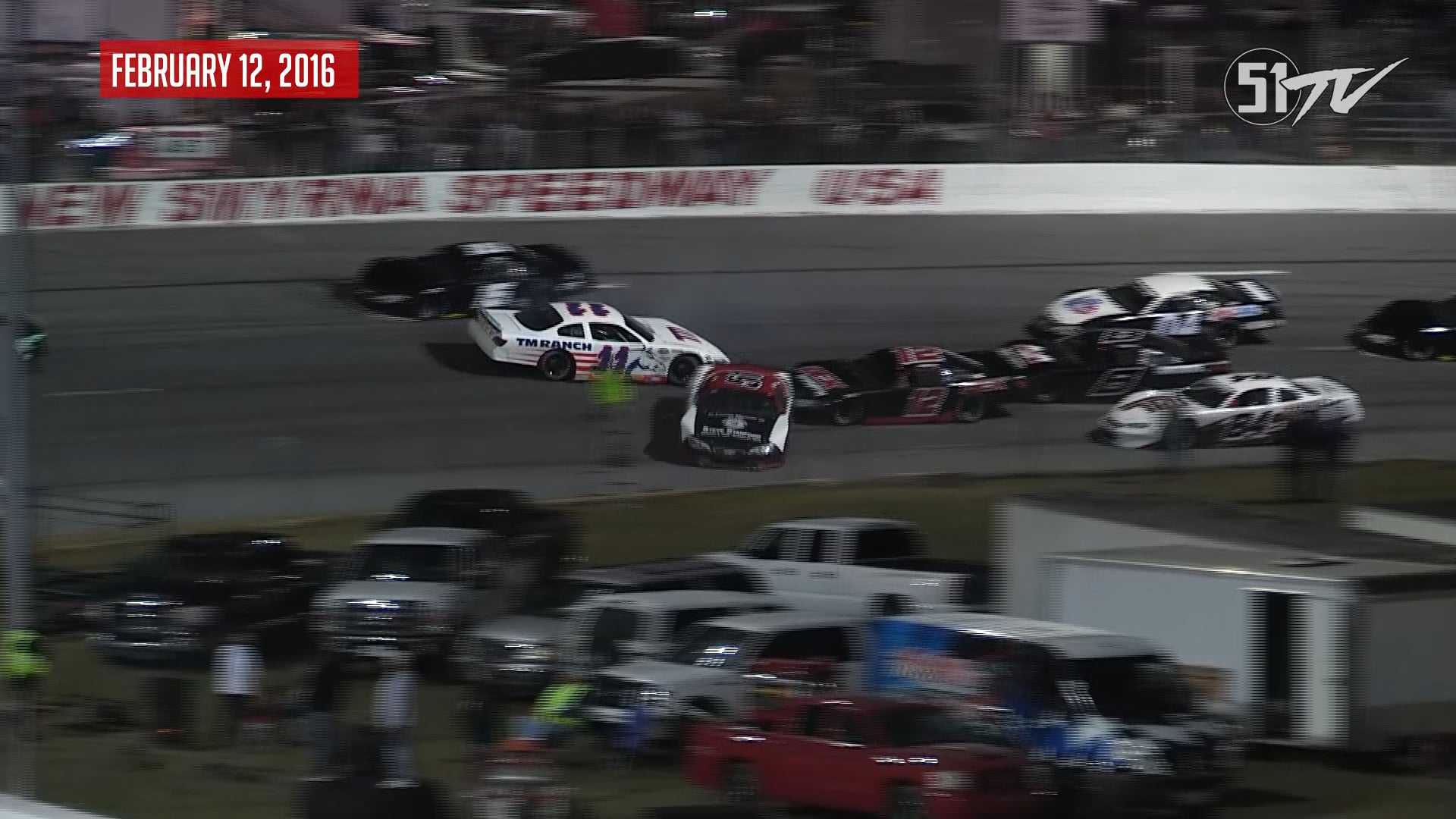 2016 New Smyrna World Series Super Late Model Highlights Night 1 2-12-16