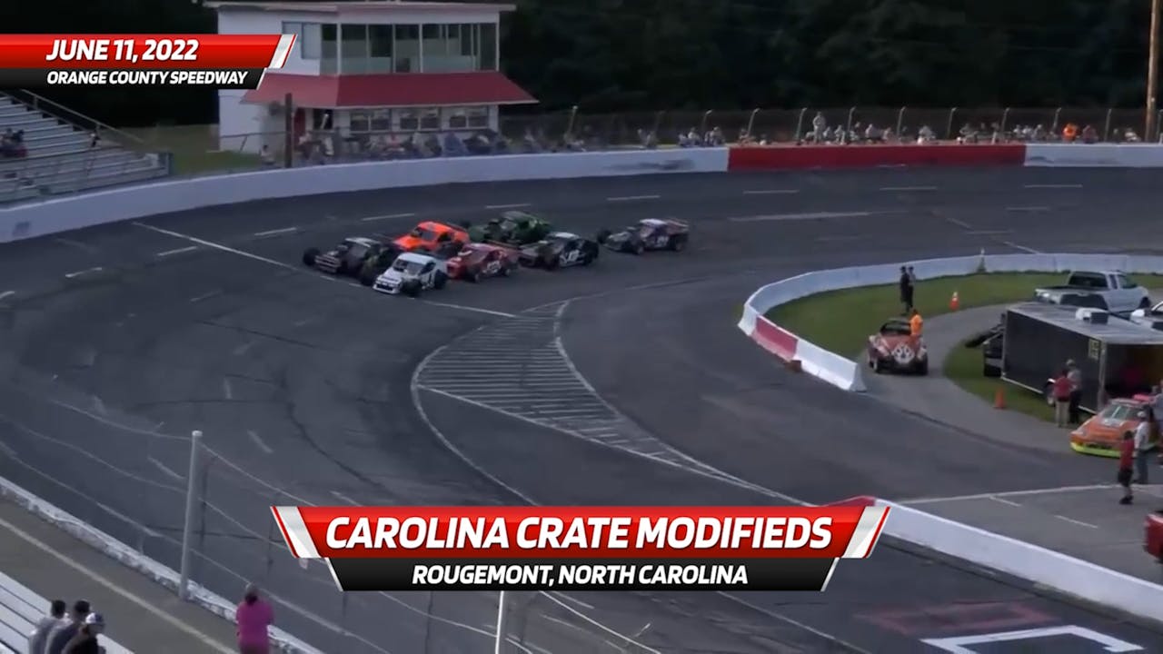 Highlights Carolina Crate Modifieds at Orange County 6.11.22