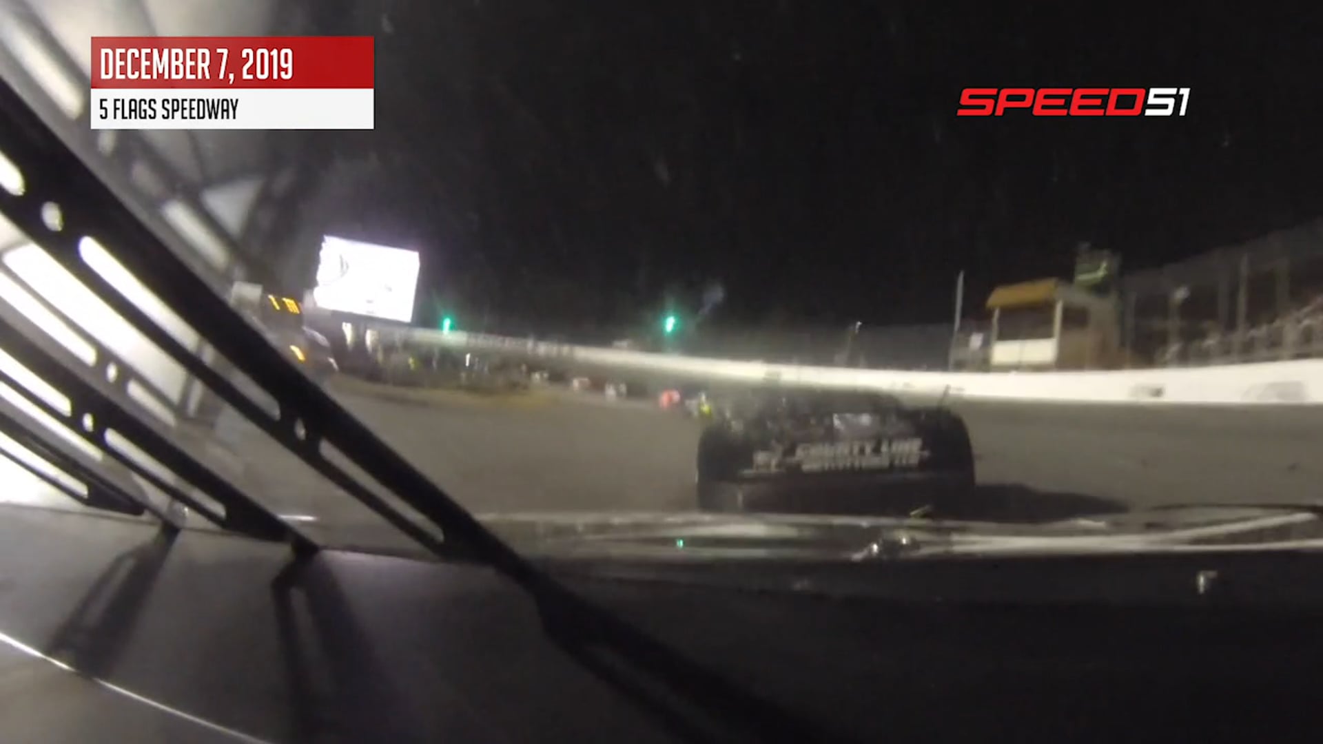 Daniel Dye, Snowflake 100 at Five Flags - On Board - Dec. 7, 2019 