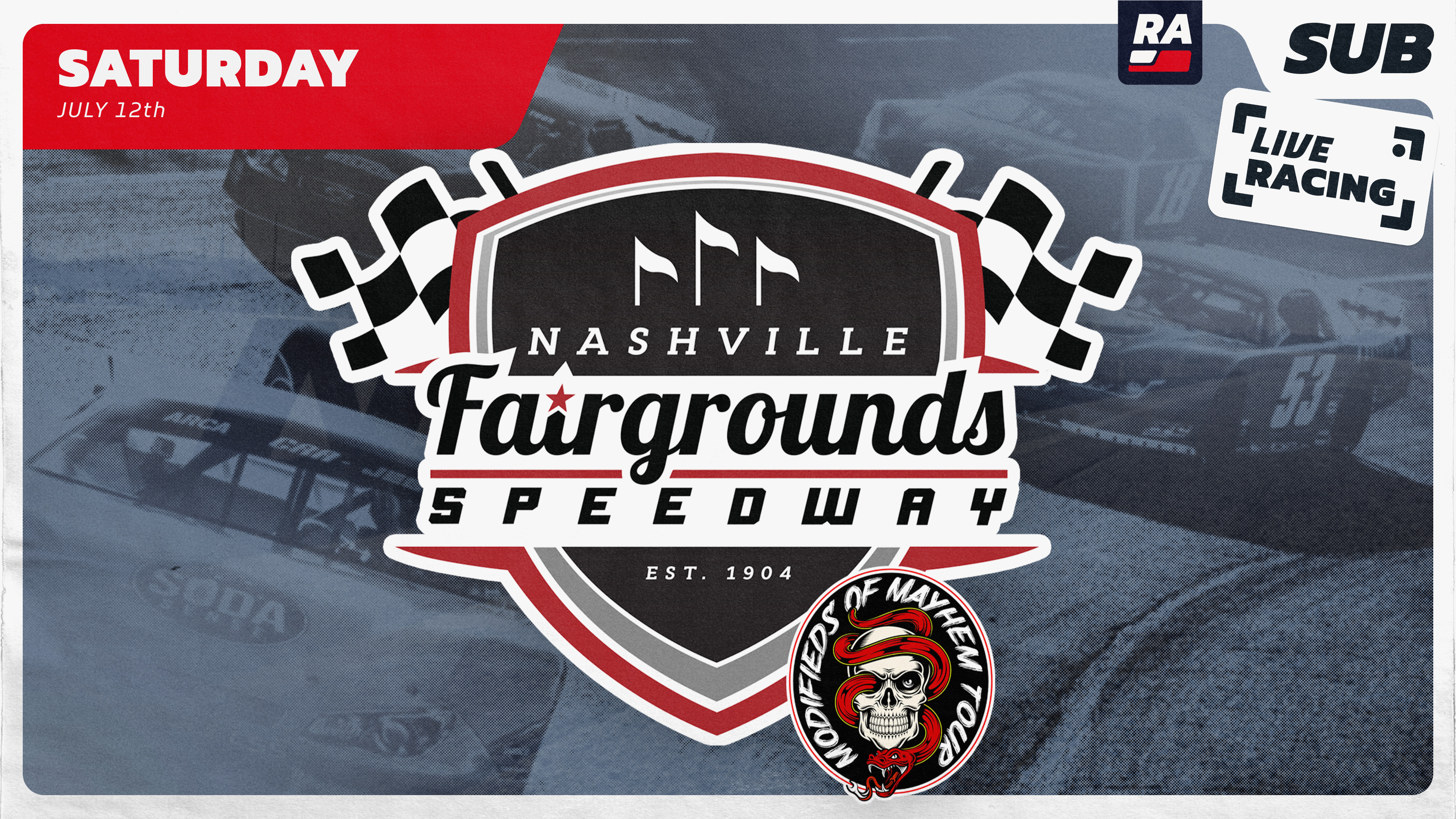 REPLAY - Modifieds of Mayhem and PLM at Nashville (TN) - 7.12.25