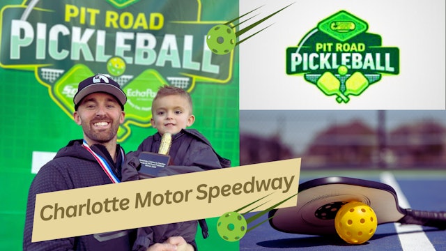 Pit Road Pickleball | NASCAR Drivers face-off for Charity!
