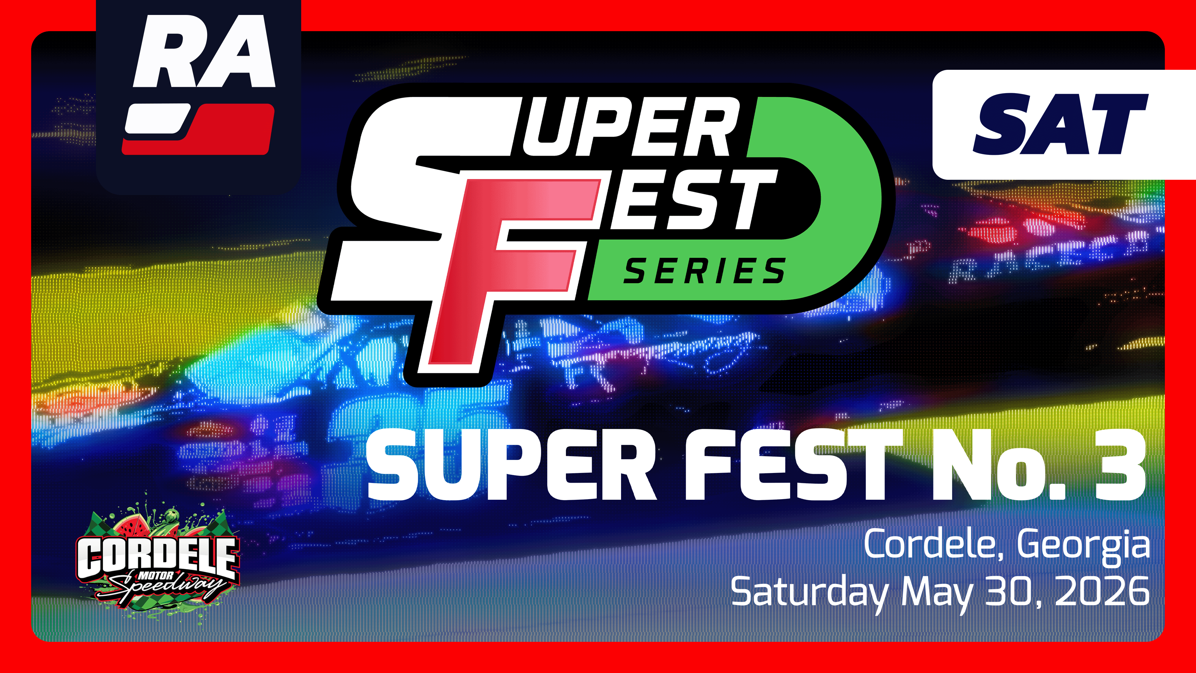 SUB 5.30.26 - SuperFest #3 Super Late Models at Cordele (GA)