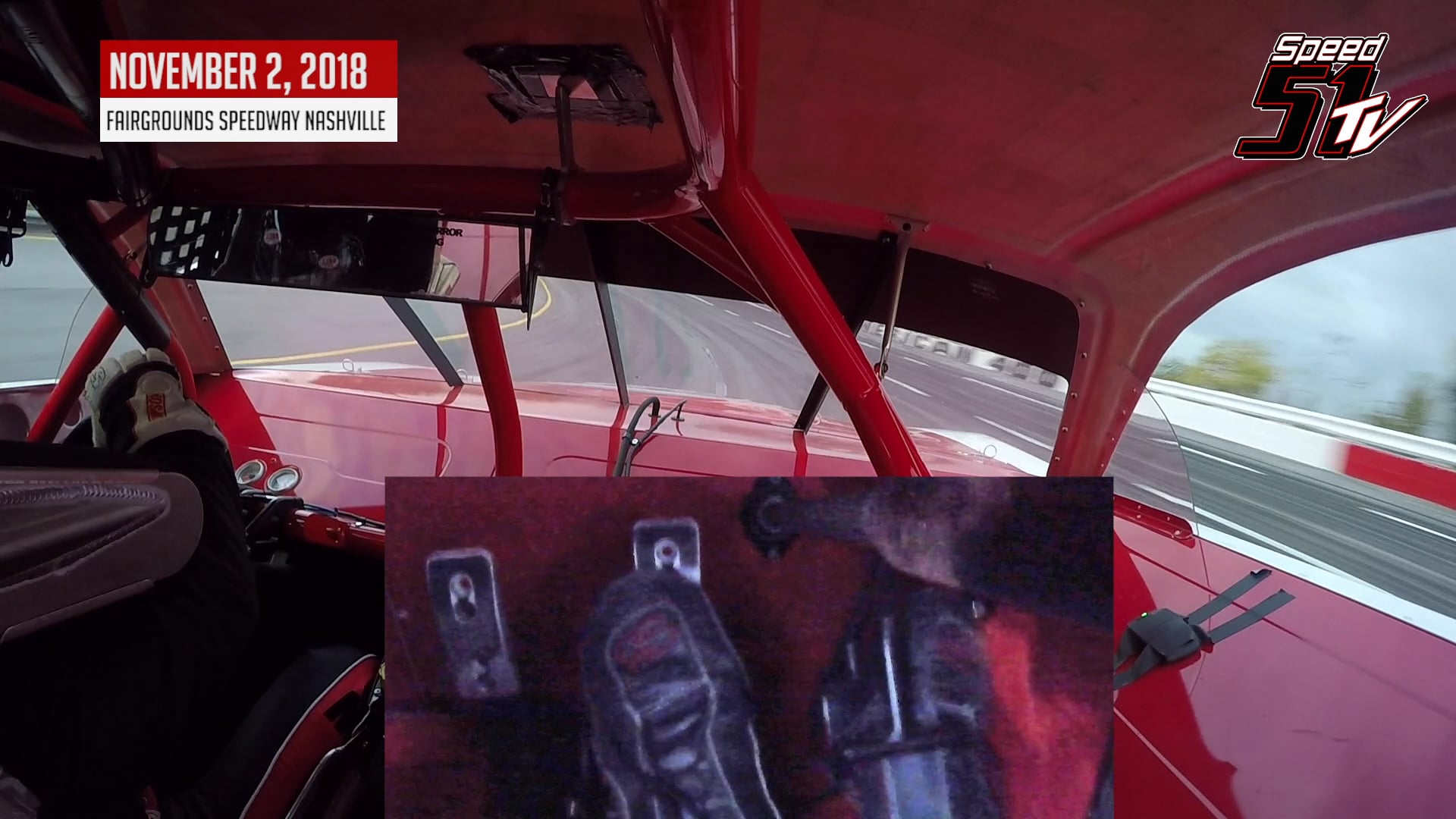 Donnie Wilson - All American 400 Practice at Nashville - Onboard - Nov. 2, 2018