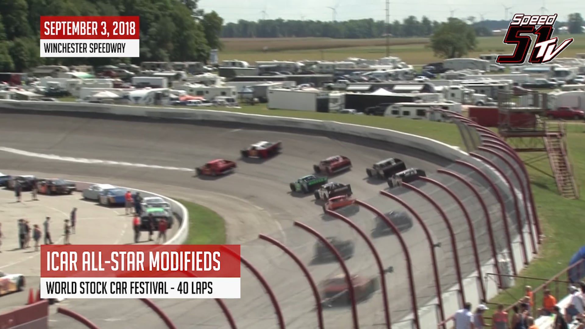  ICAR All Star Modifieds - Winchester Speedway - WSCF - Highlights