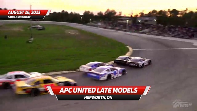 Highlights - APC United Late Model Series at Sauble Speedway - 8.26.23