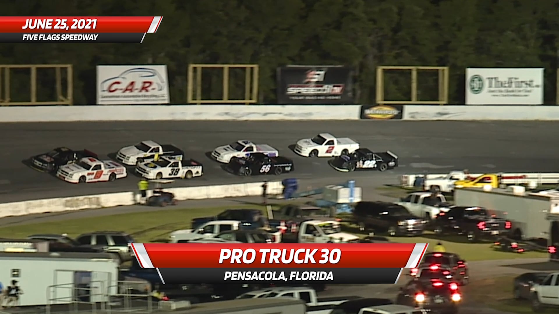 Pro Truck 30 at Five Flags Speedway - Highlights - June 25, 2021