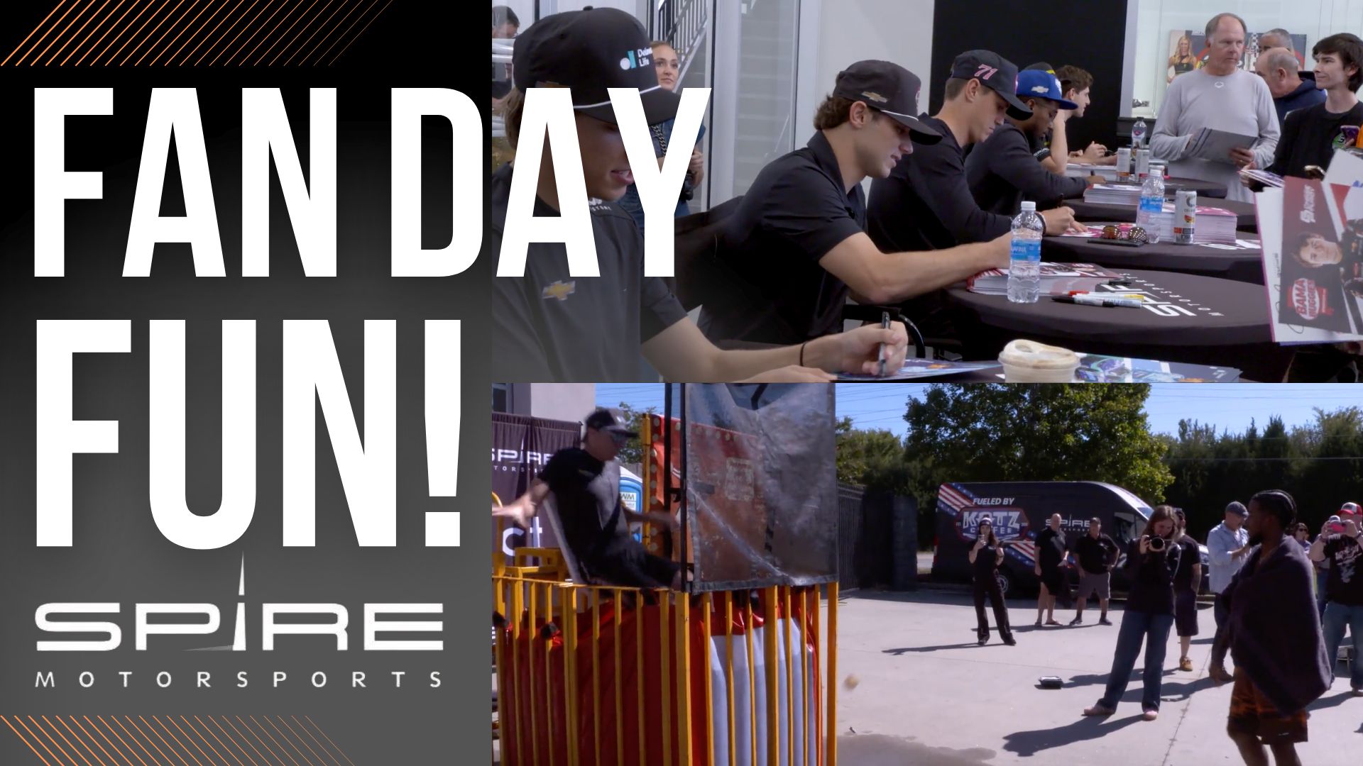 Fan Day Fun at Spire Motorsports!