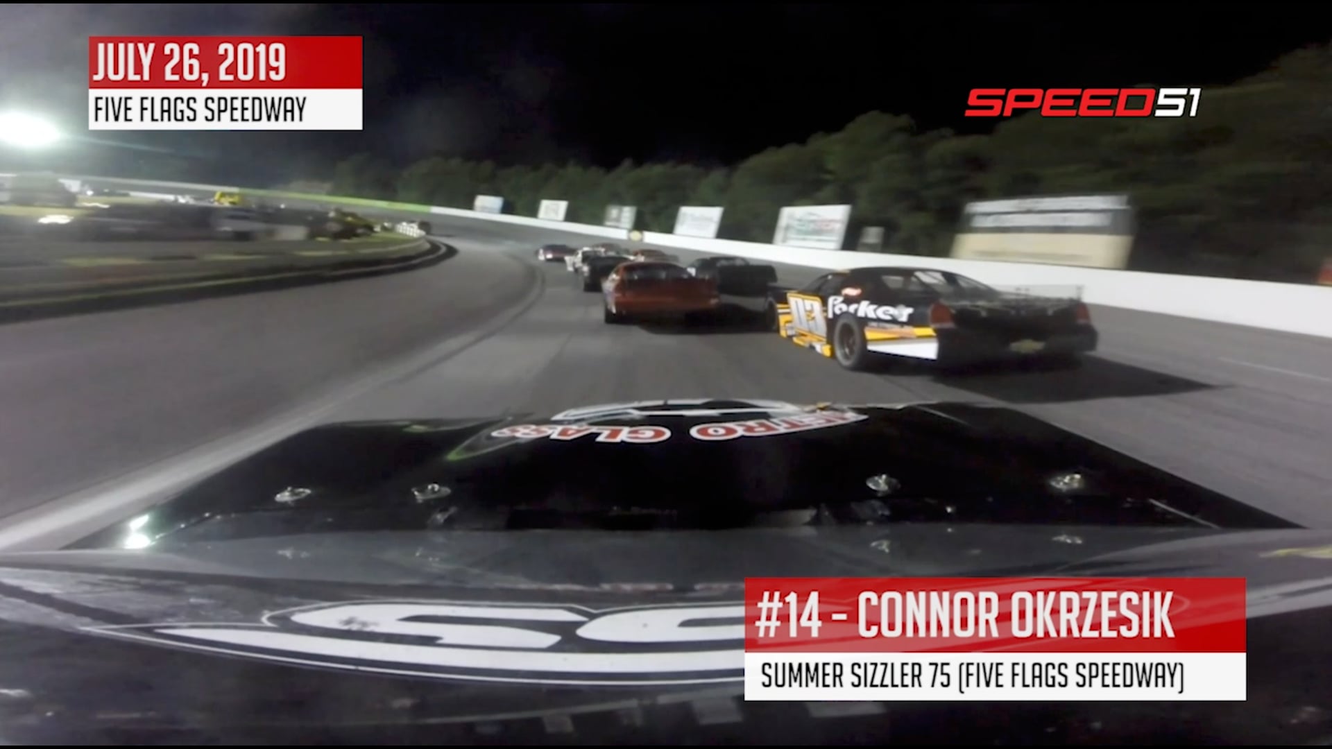 Southern Super Series at Five Flags - Connor Okrzesik On-Board - July 26, 2019