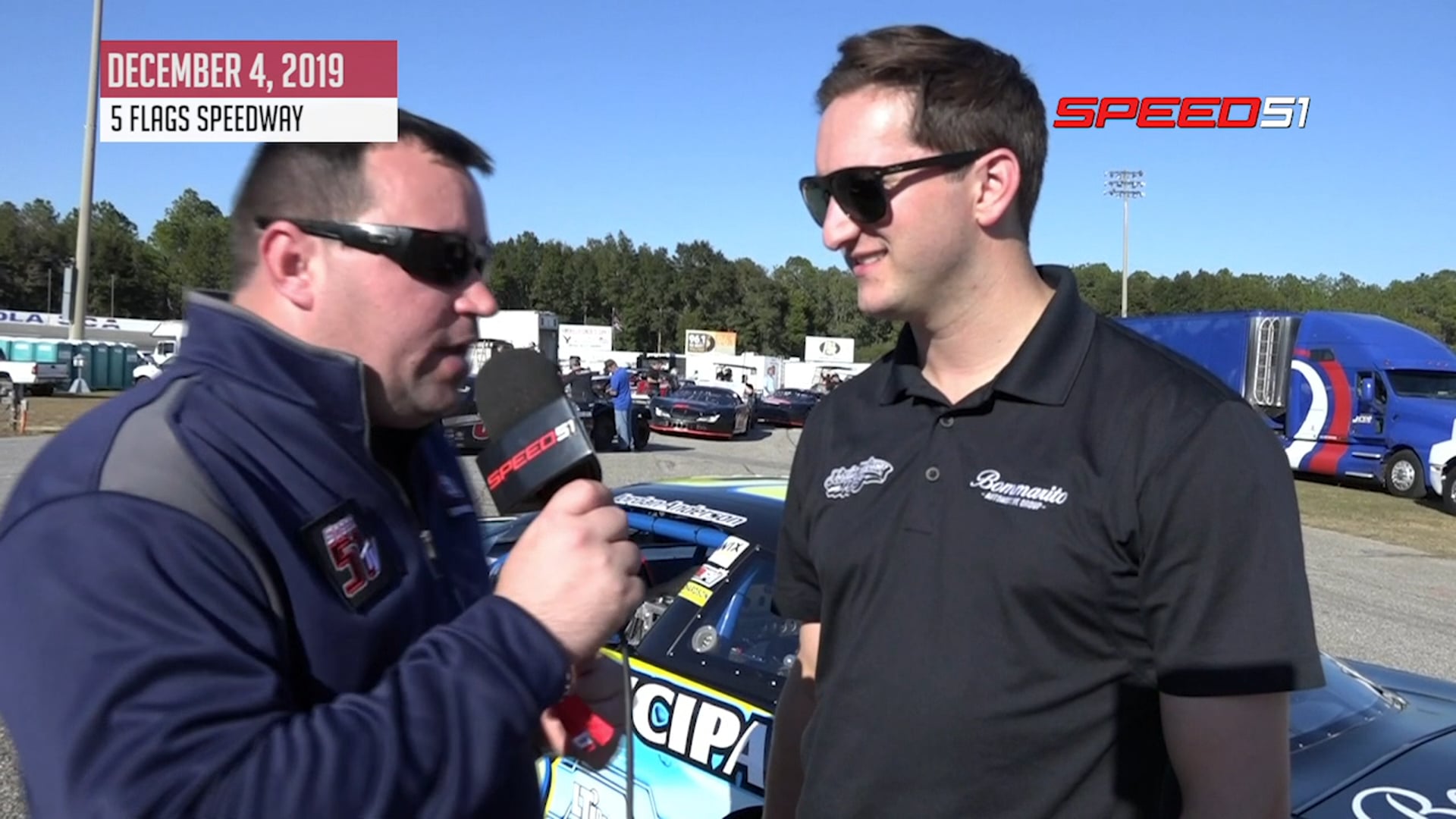 Jordan Anderson at Snowball Derby - One on One - Dec. 4, 2019 