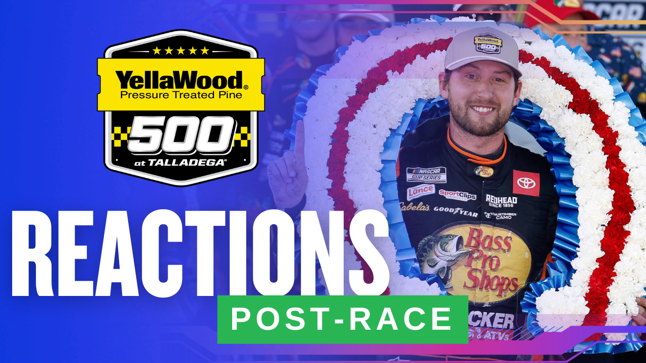 Chase Briscoe Gets First Superspeedway Win At Talladega! | Post-Race Reactions