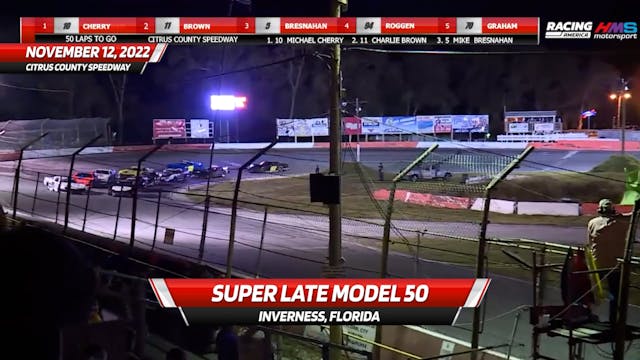 HIghlights - Super Late Model 50 at C...