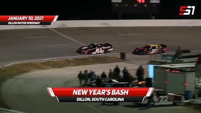 New Years Bash at Dillon Challengers Feature - Last 5 laps - 1.10.21