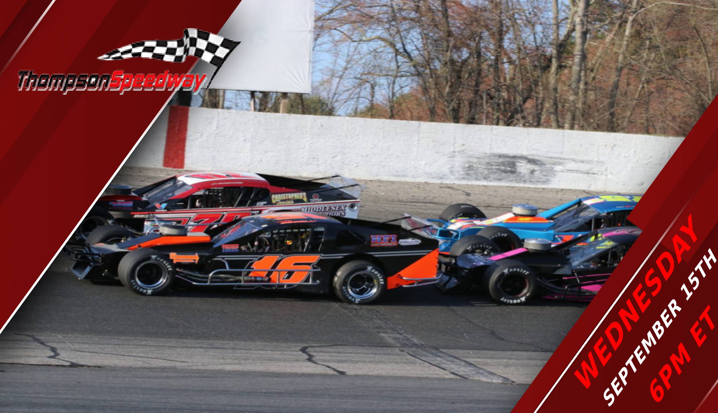 Open Outlaw Modified Series at Thompson - Replay - Sep. 15, 2021