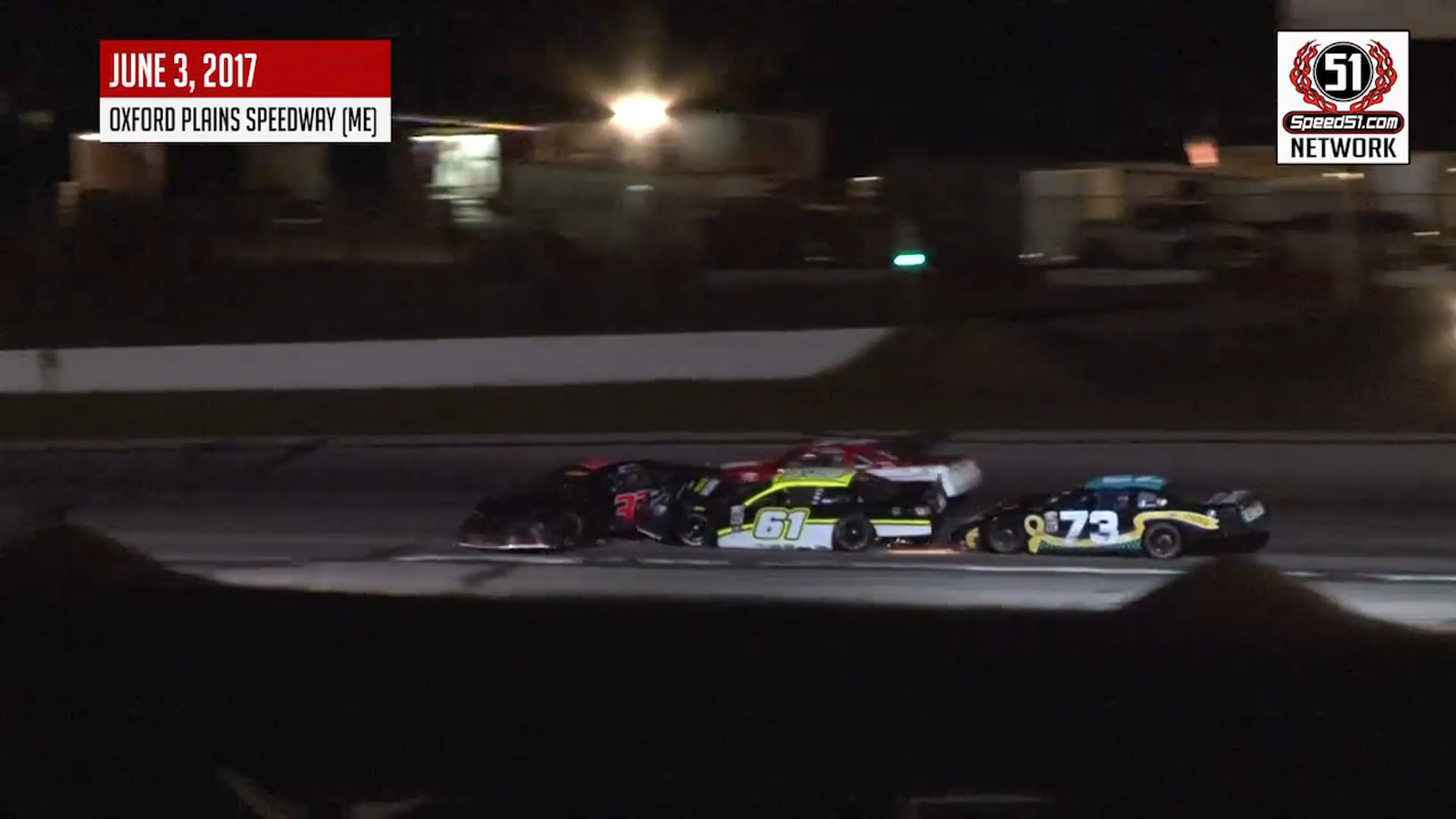 Oxford Plains Super Late Model Highlights  June 3, 2017