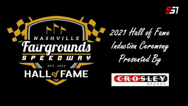 10.27.21 - Nashville Fairgrounds Speedway Hall of Fame Induction - Replay Part 1