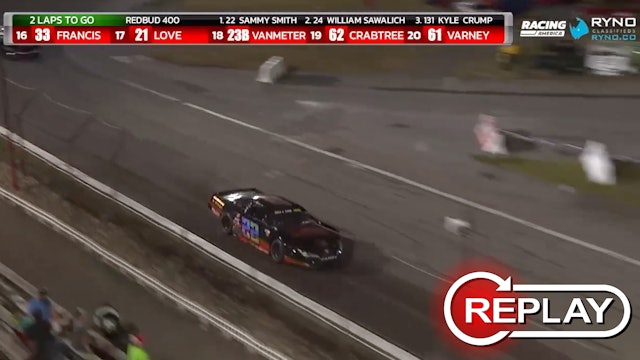 Race Replay: Redbud 400 at Anderson - 7.16.22