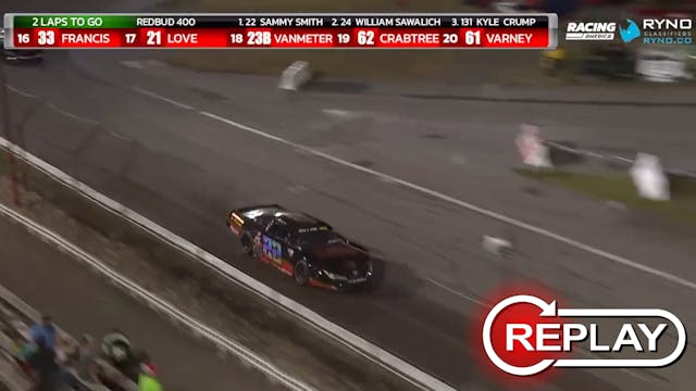 Race Replay: Redbud 400 at Anderson -...