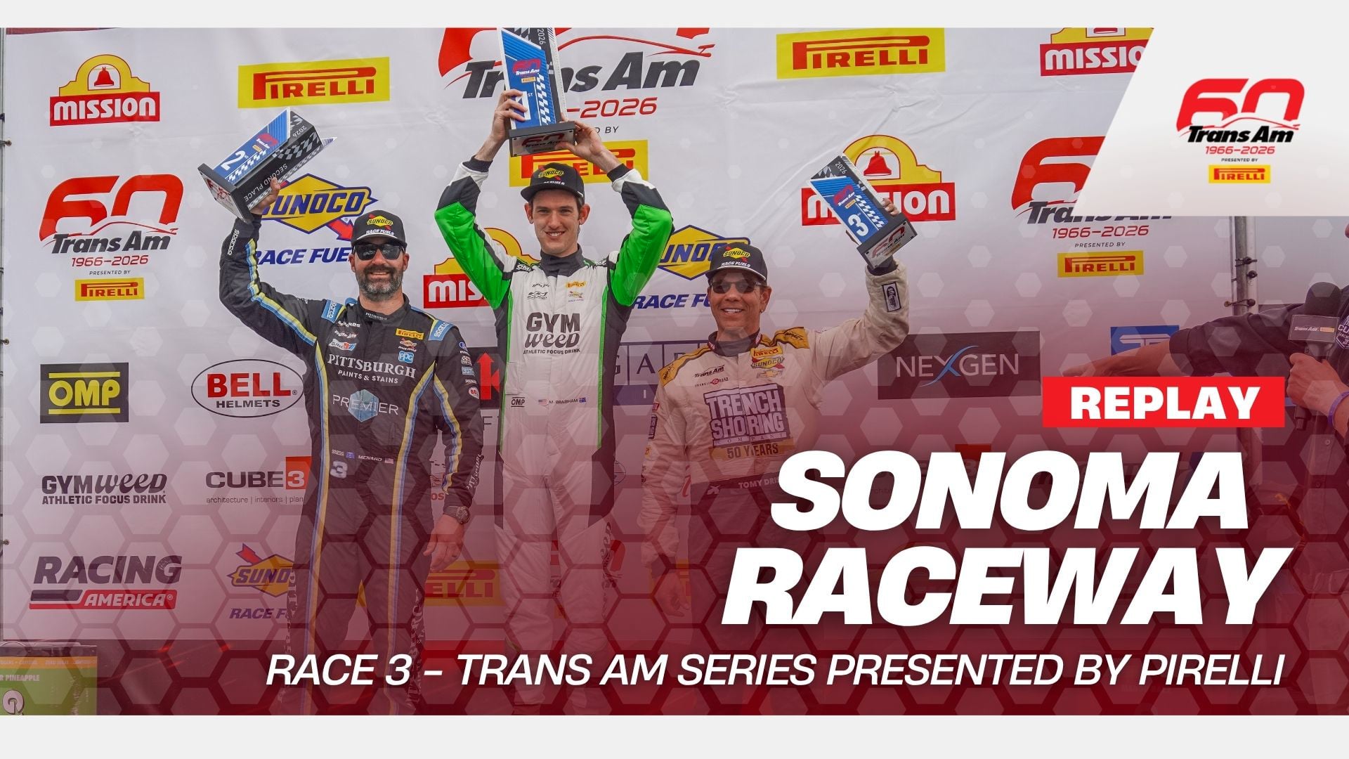 REPLAY - Trans Am TA Series Day 1 at Sonoma (CA) - 4.25.26