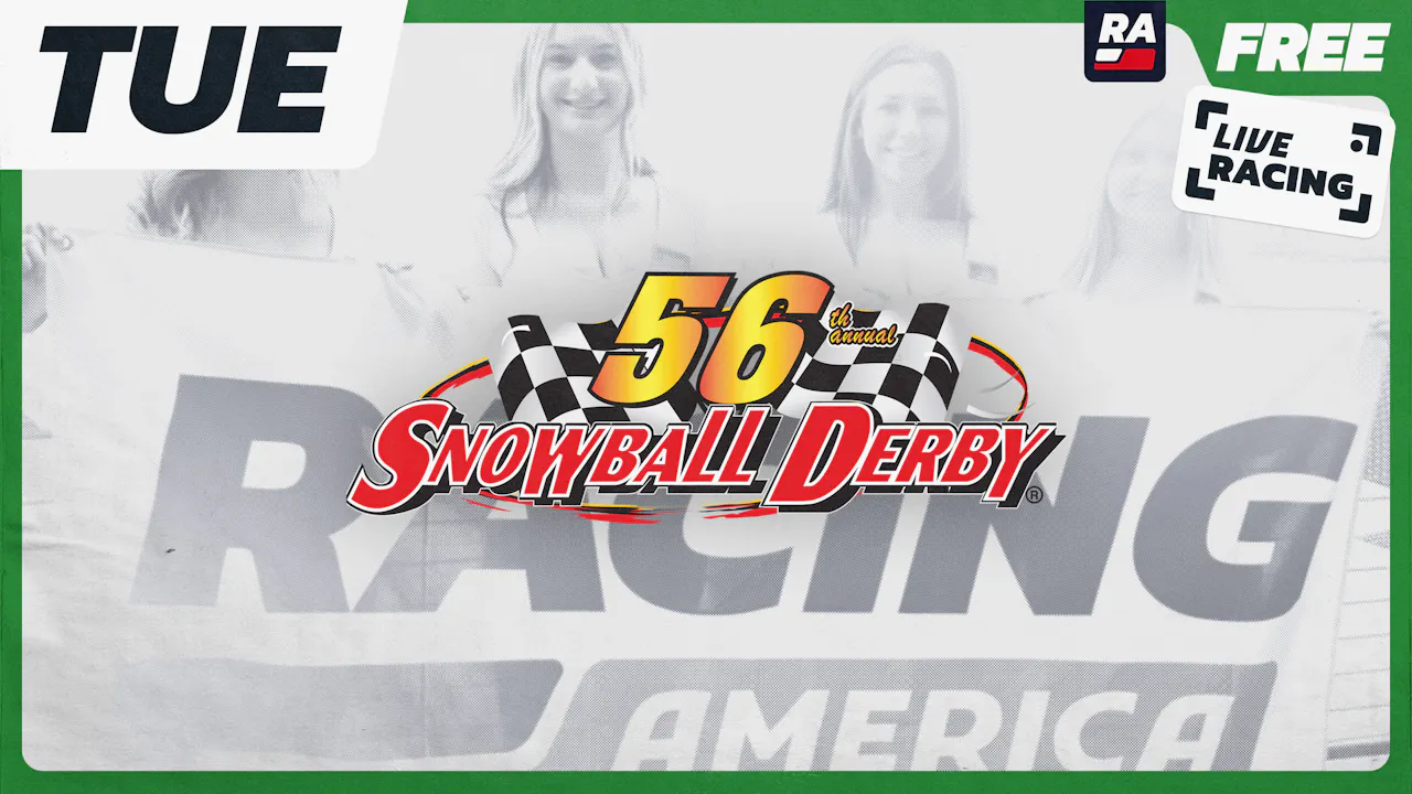Snowball Racing Lettering Replay - Snowball Derby Kickoff Party - 11.28.23 - Racing America | A ...