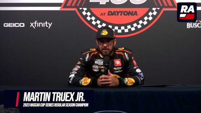Martin Truex Jr. Regular Season Champion Press Conference - Daytona