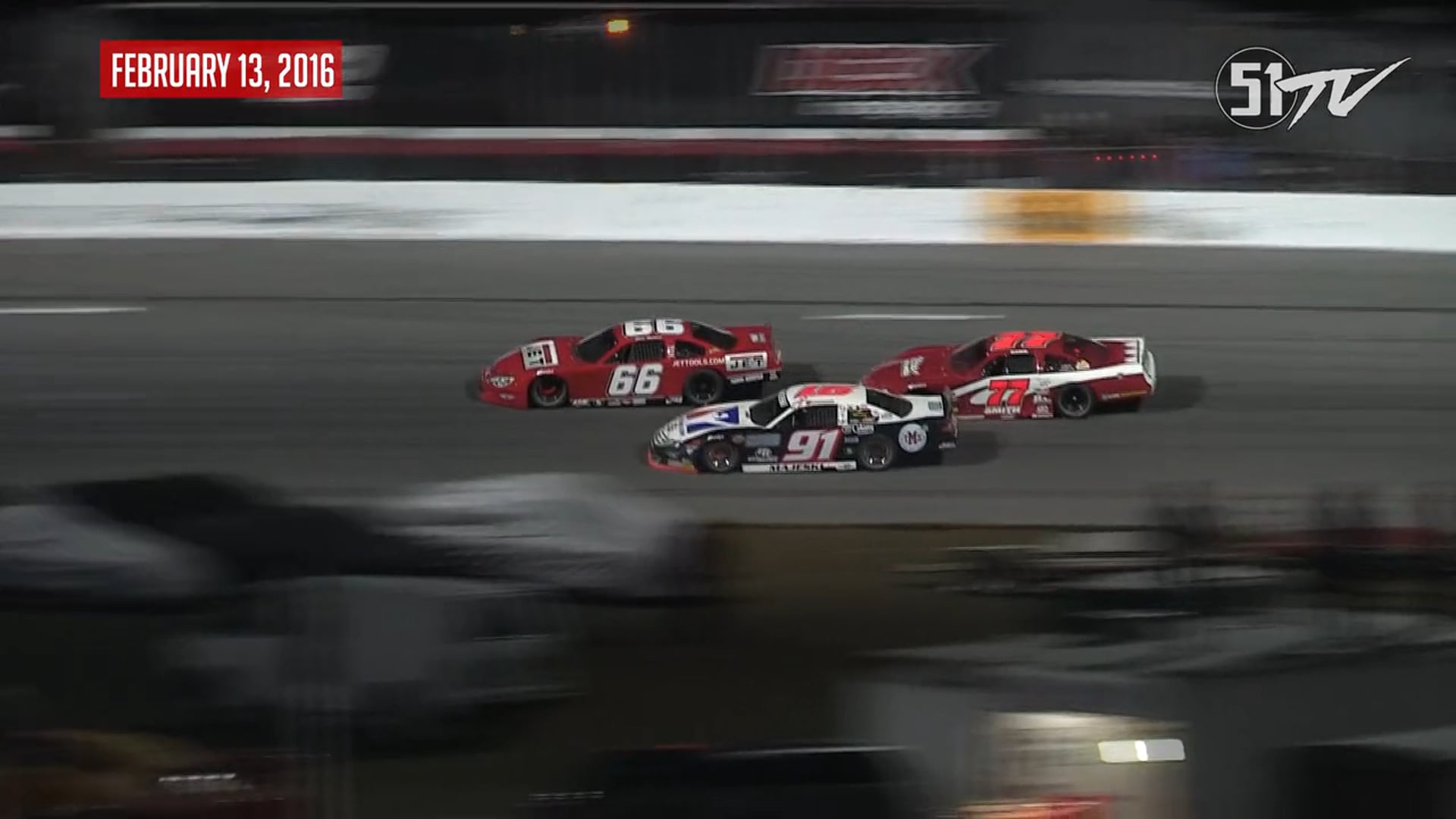 Super Late Models at New Smyrna - Highlights - Feb. 13, 2016