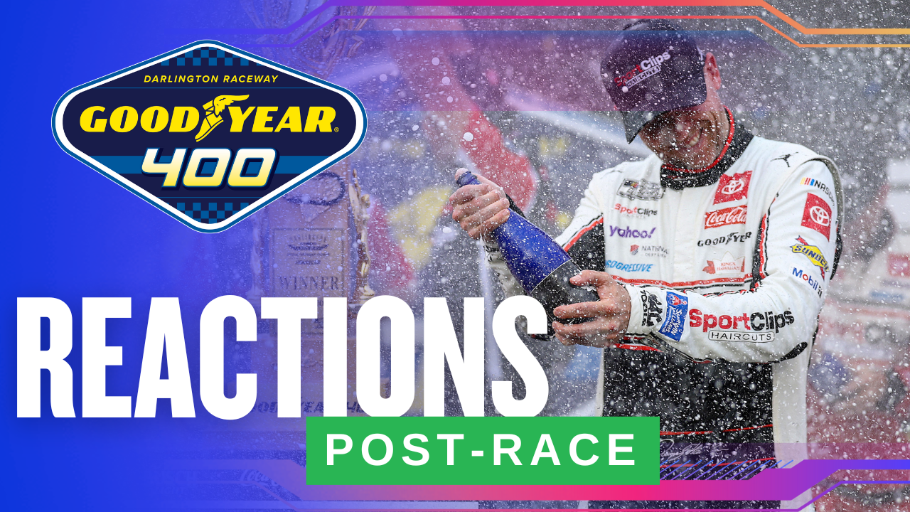 Denny Hamlin goes 2 in a row at Darlington! | Joe Gibbs Racing