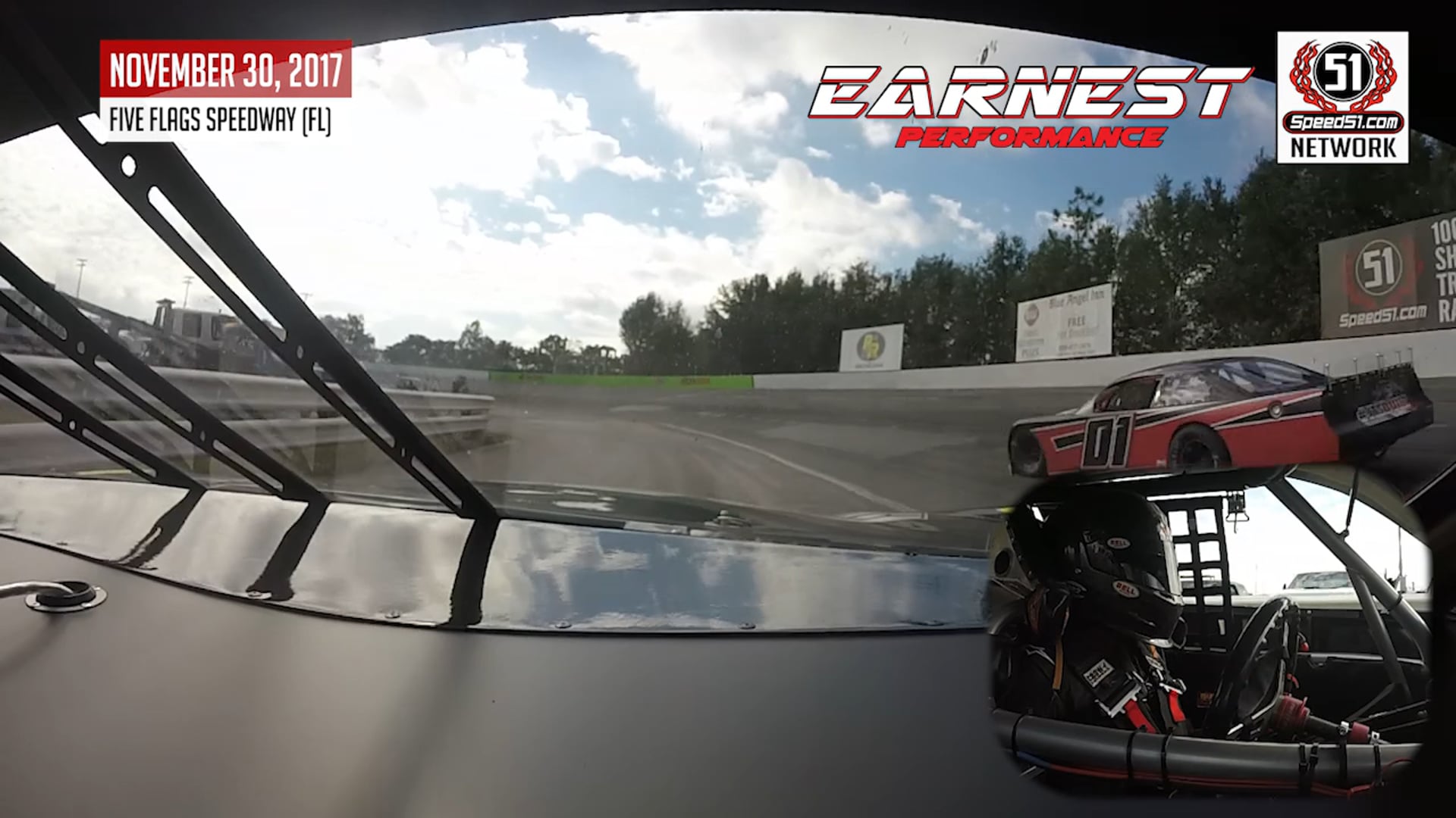 2017 Snowball Derby - Five Flags - Jeremy Doss - Practice On-Board