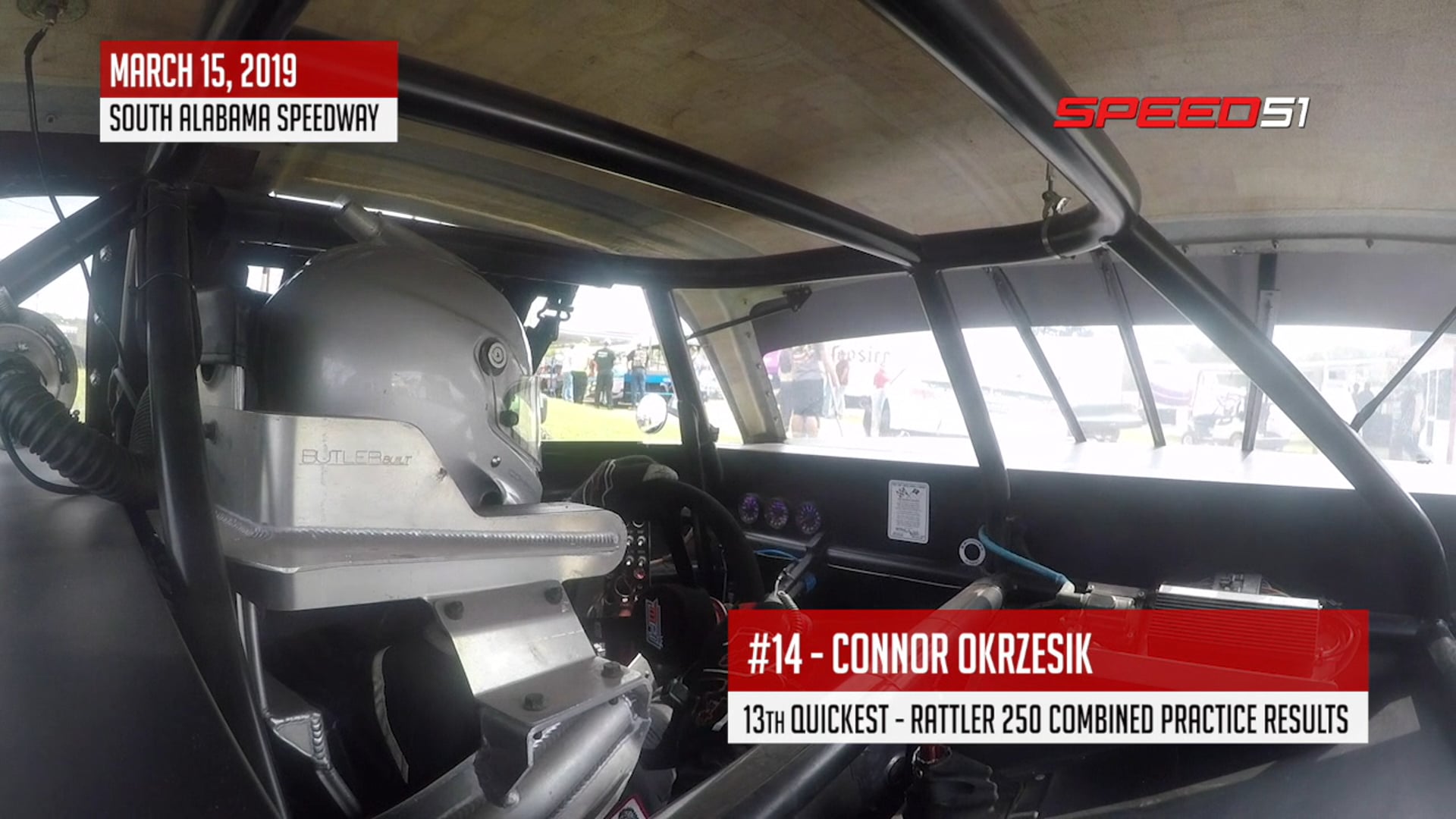 Onboard - Connor Okrzesik Rattler 250 Prac. March 15, 2019