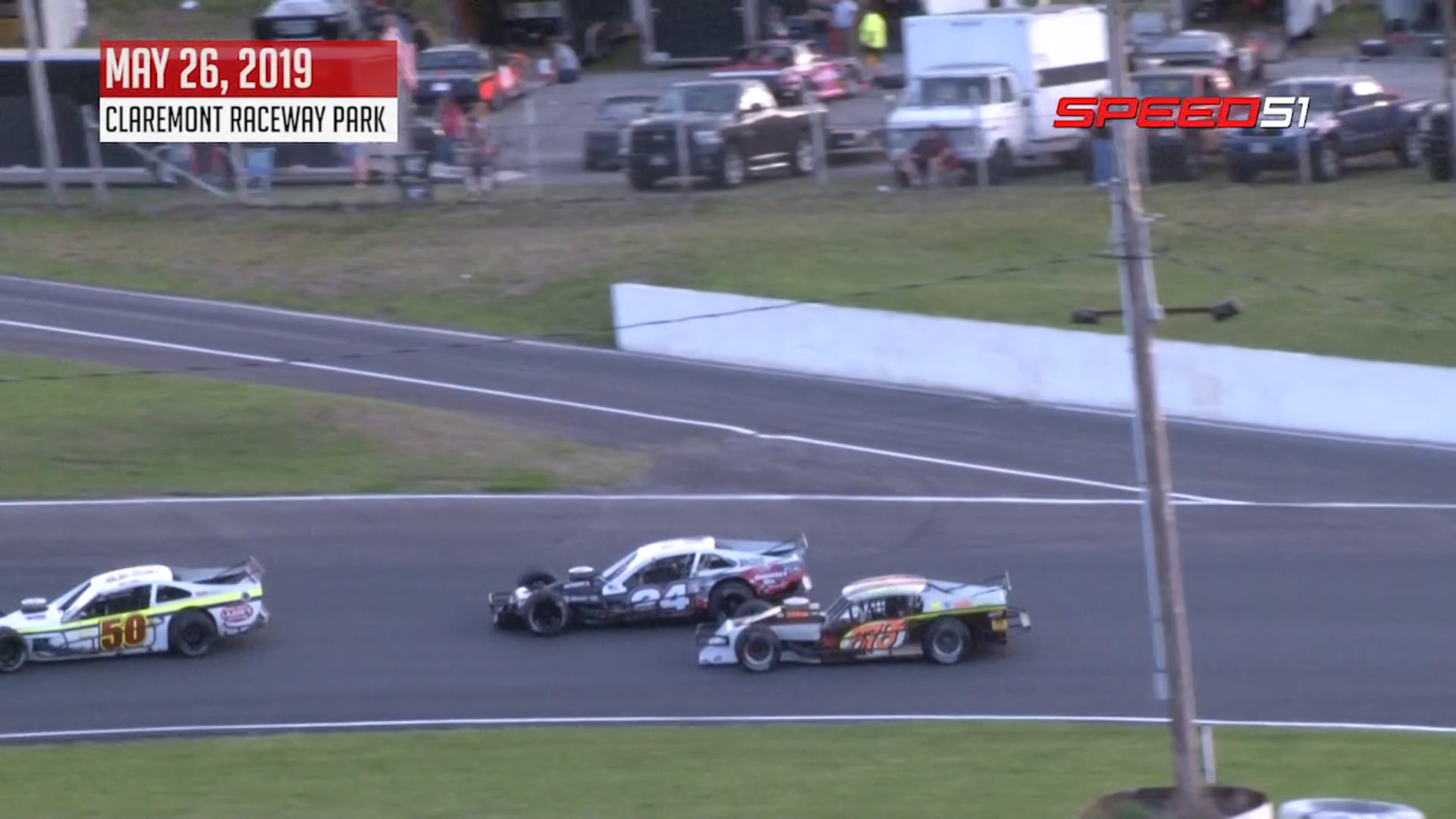 Tri-Track Modifieds at Claremont - Highlights - May 26, 2019