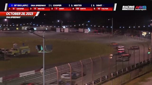 Highlights - Modifieds at Ona Speedway - 10.28.23