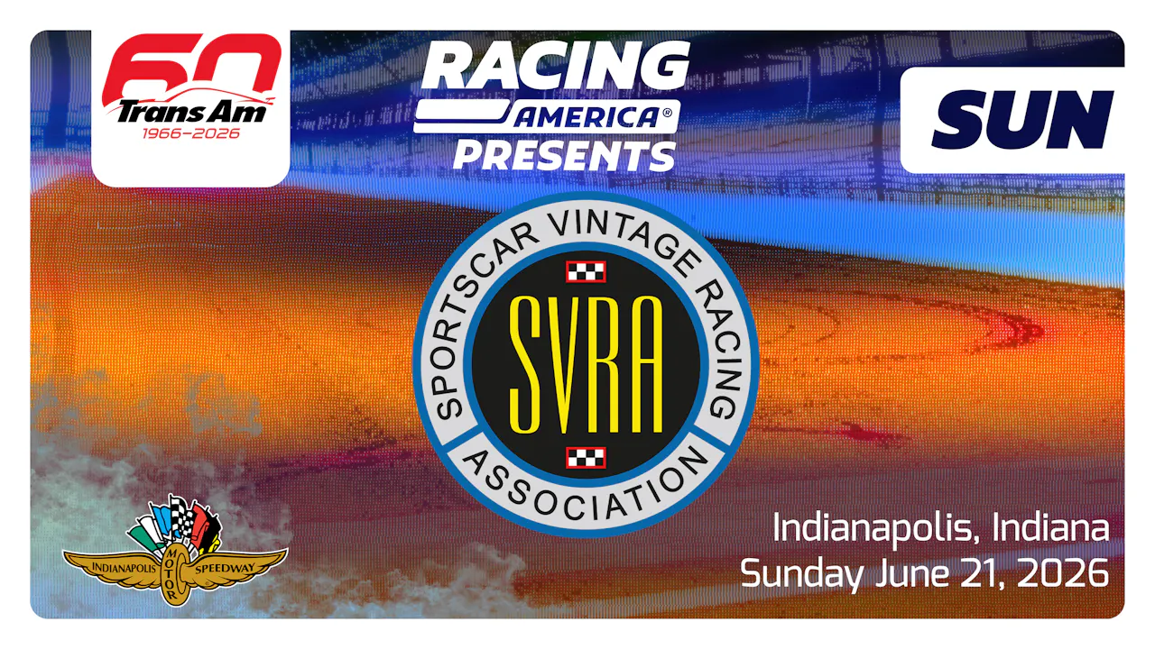 UNLOCKED 6.21.26 4:15 PM - SVRA Group Racing at Indianapolis Motor Speedway (IN)