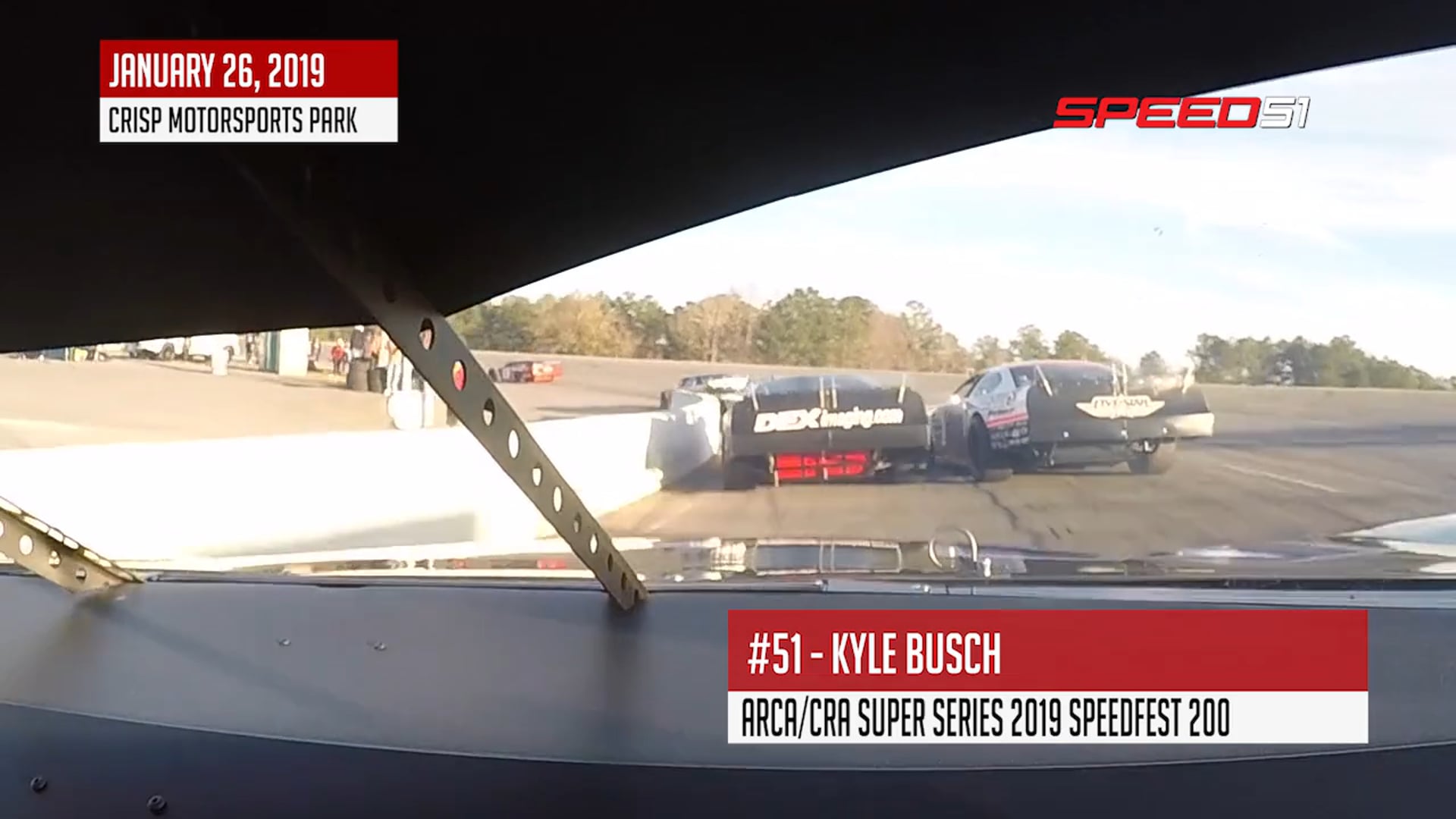 1.26.2019 - Onboard - Kyle Busch Saturday SpeedFest