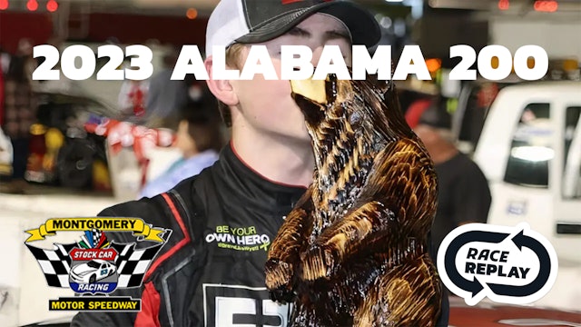 Race Replay - Alabama 200 at Montgomery (AL) - 3.4.23